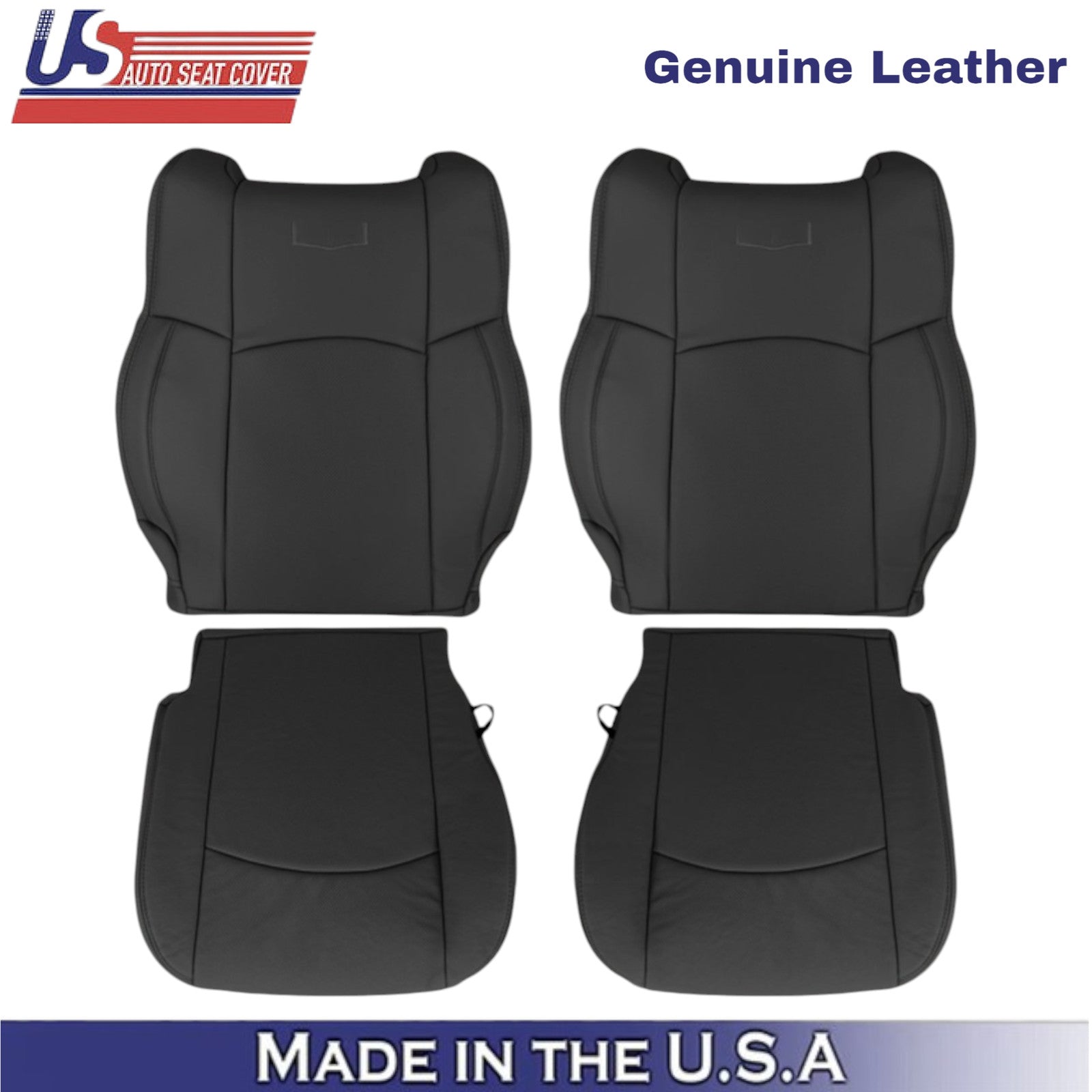 2009-2012 For Dodge Ram 2500 Laramie Leather Front Seat Covers Dark Slate Gray