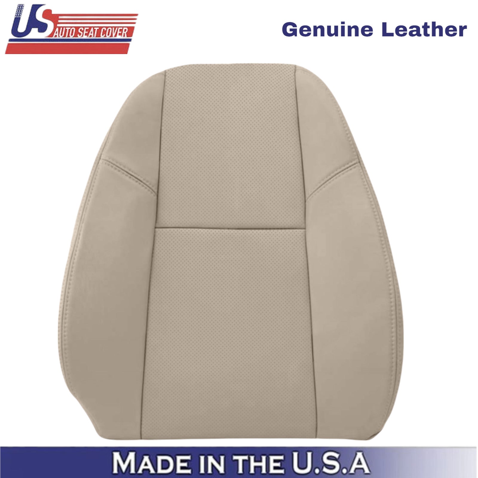 2012-2014 For Chevy Silverado 1500 LTZ Genuine Leather Passenger Top Cover Tan