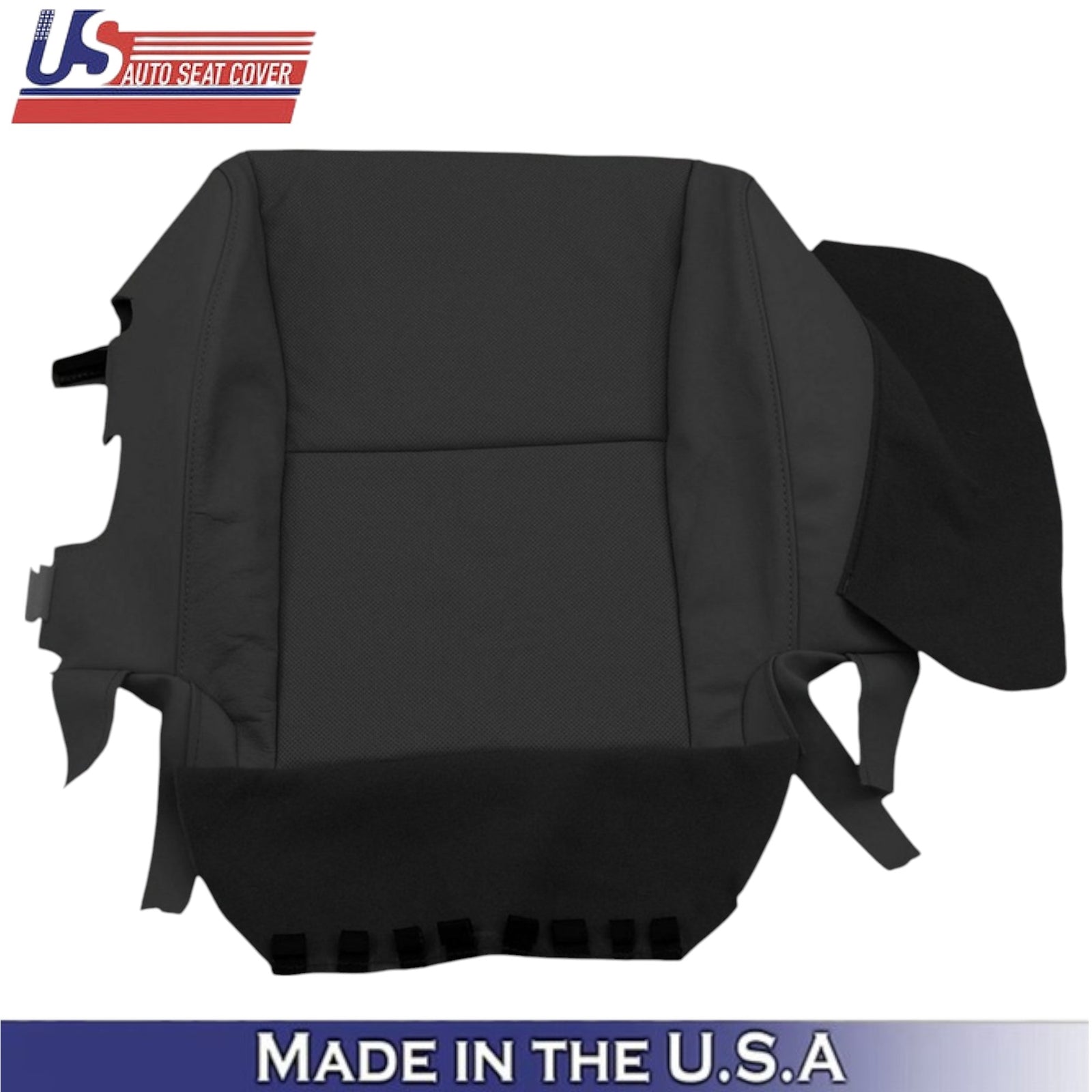 2010-2015 For Lexus RX350 RX450H Leatherette Driver Bottom Seat Cover Black