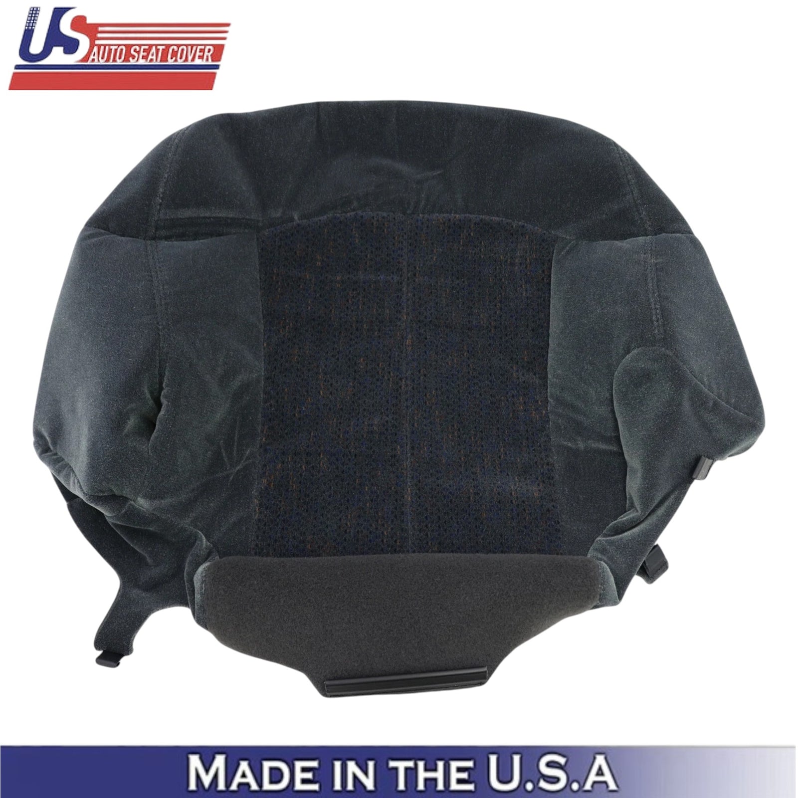 1999-2002 For Chevy Silverado 1500 2500 Cloth Driver Bottom Seat Cover Dk. Gray