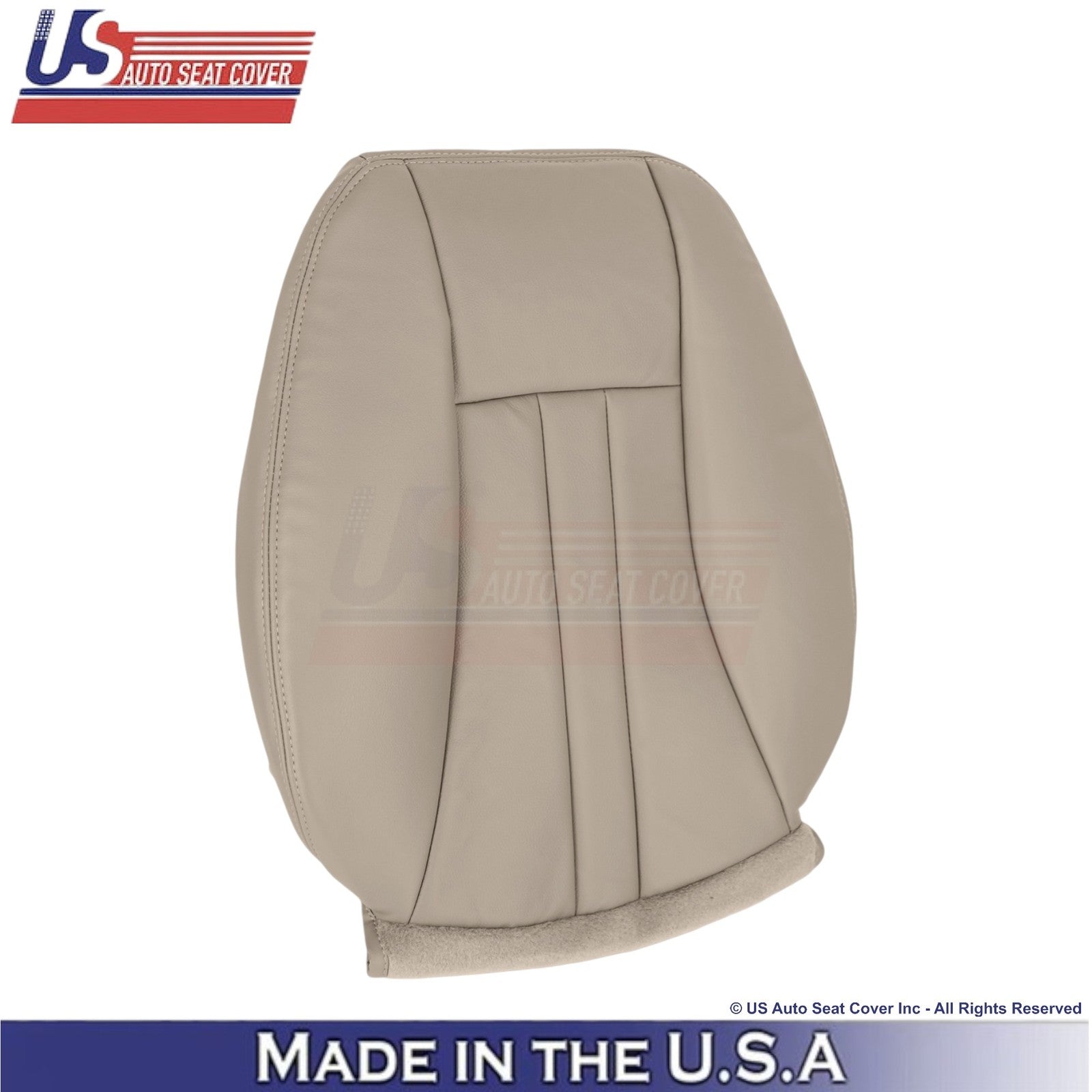 2004-2007 For Chrysler Town & Country Leatherette Front Top Covers Lt. Greystone