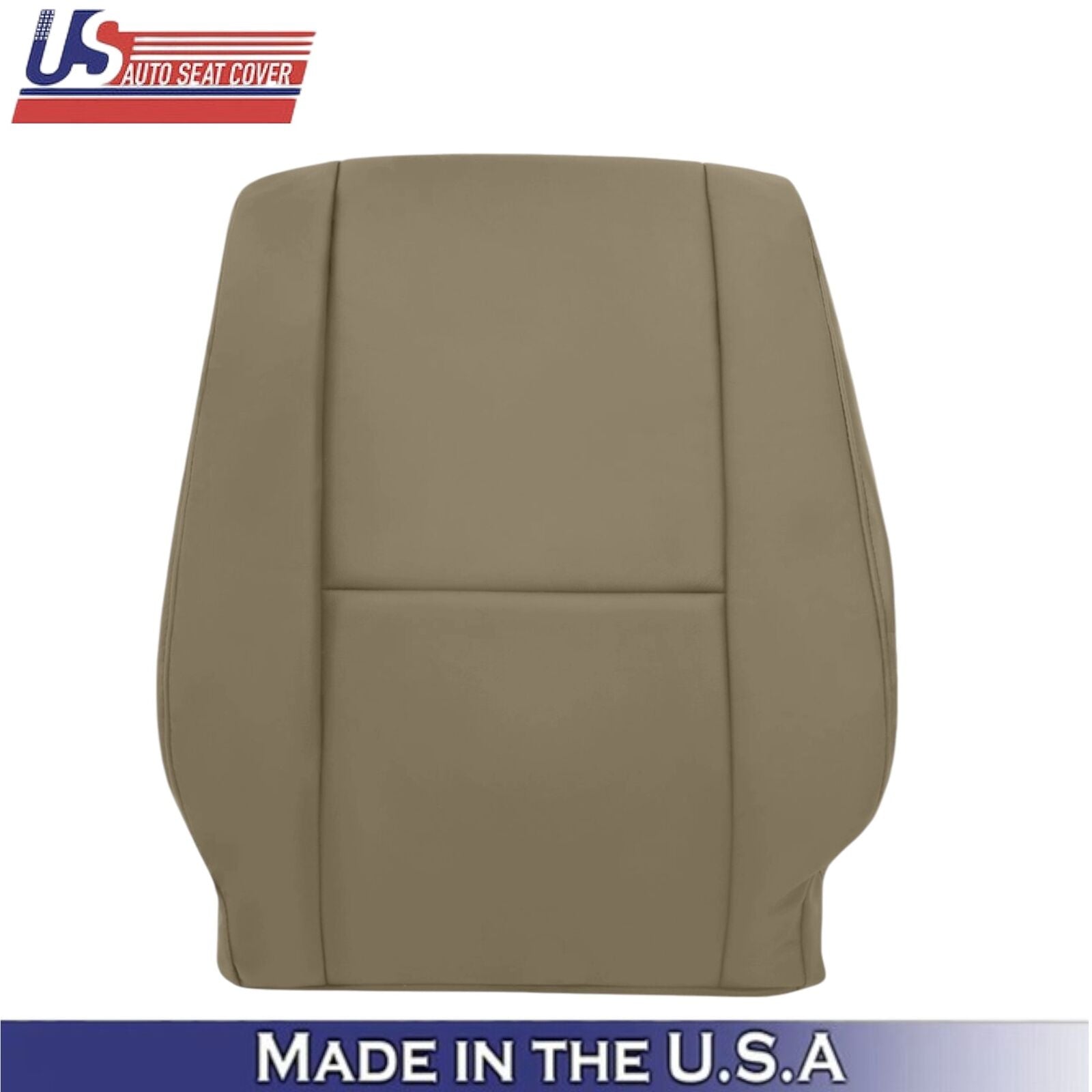 2005-2007 For Toyota Sequoia Genuine Leather Passenger Top Seat Cover Oak Tan