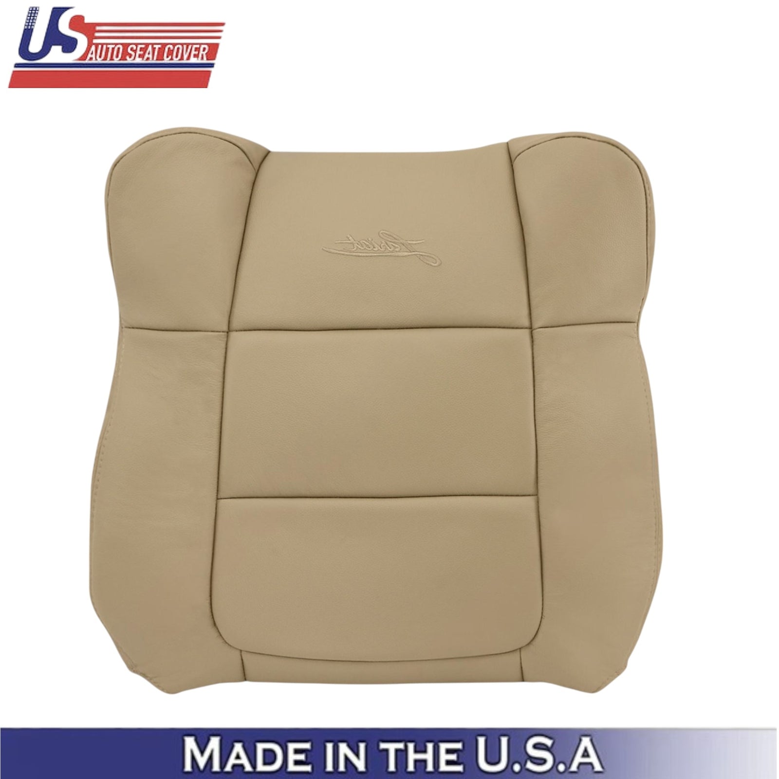 2001 to 2003 for Ford F150 Lariat leather Passenger Top and Bottom Parchment Tan