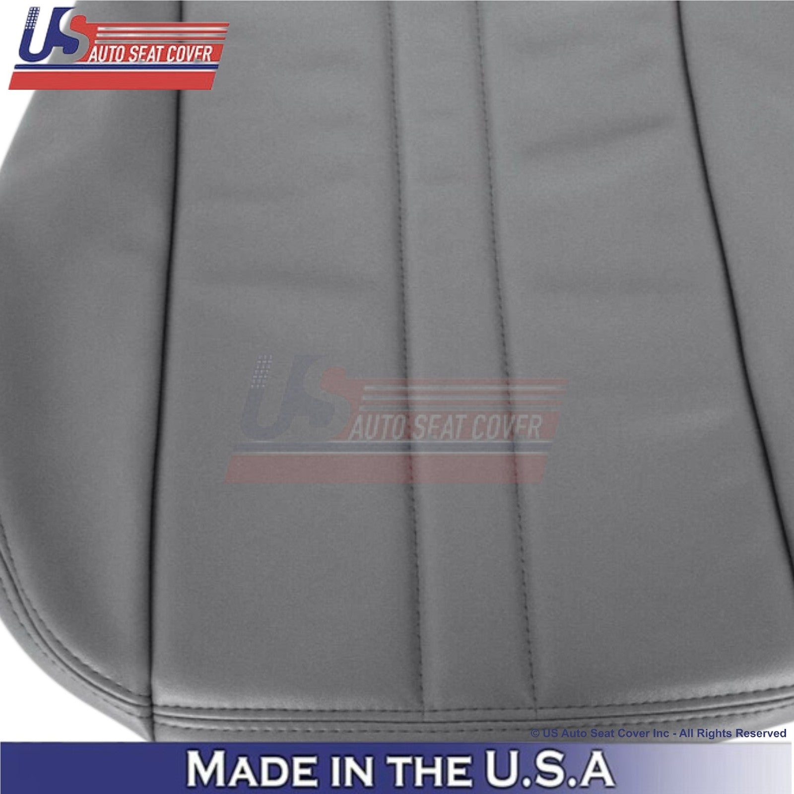 1996-2025 Fits GMC Savana Bottom Leatherette Replacement Covers Medium Pewter