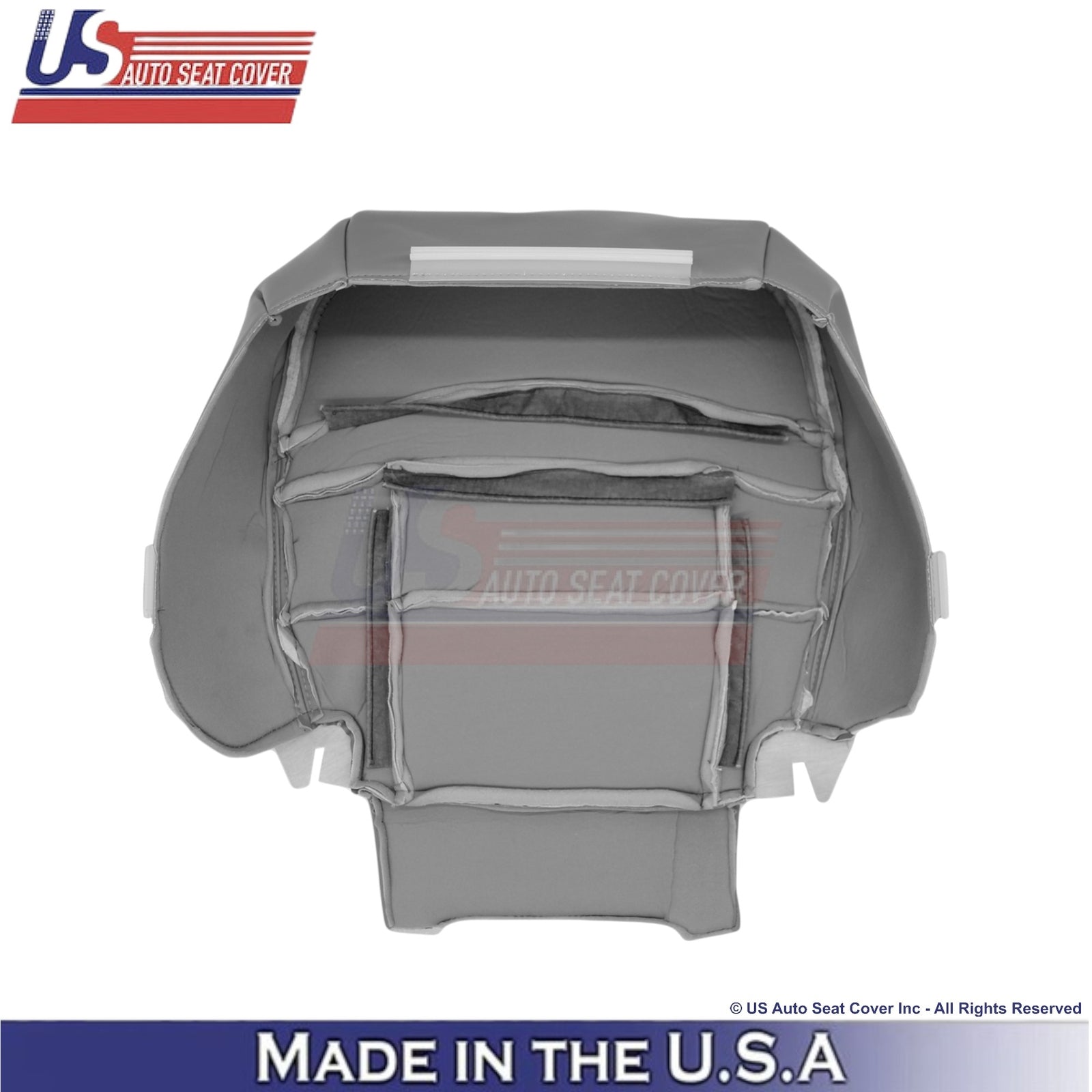 1995-2001 For Ford Explorer Limited Leather Front Seat Covers Medium Graphite
