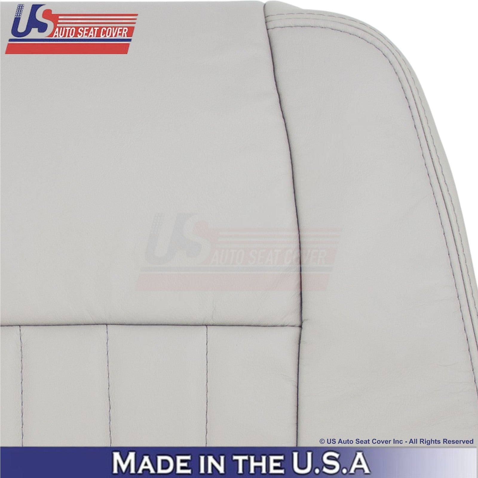 2005-2007 Fits Jeep Liberty Limited Passenger Genuine Leather Covers Graystone