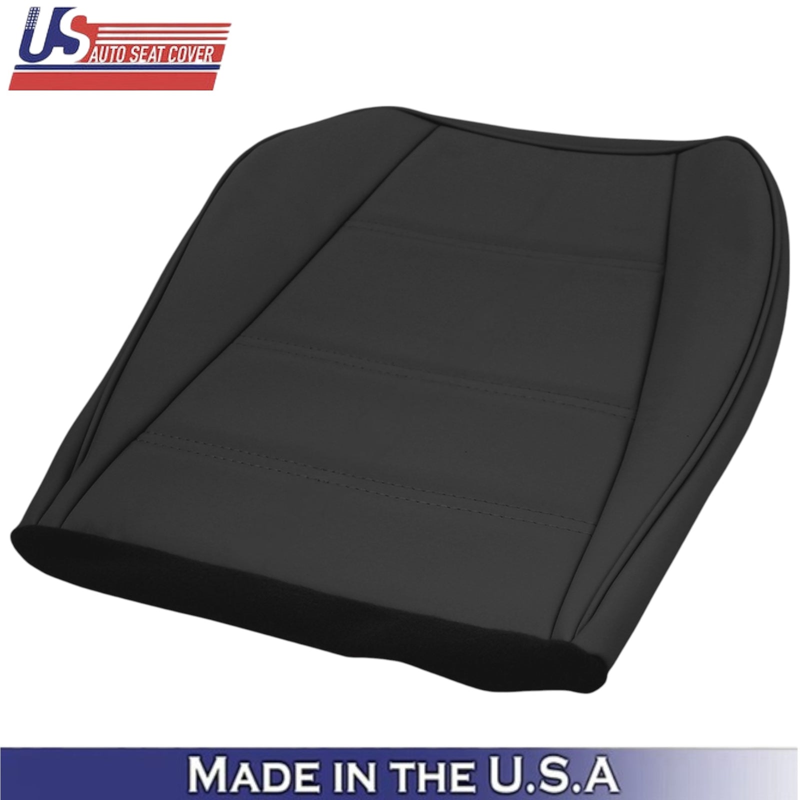 1999-2004 For Ford Mustang V6 Leatherette Front Replacement Covers Dark Charcoal