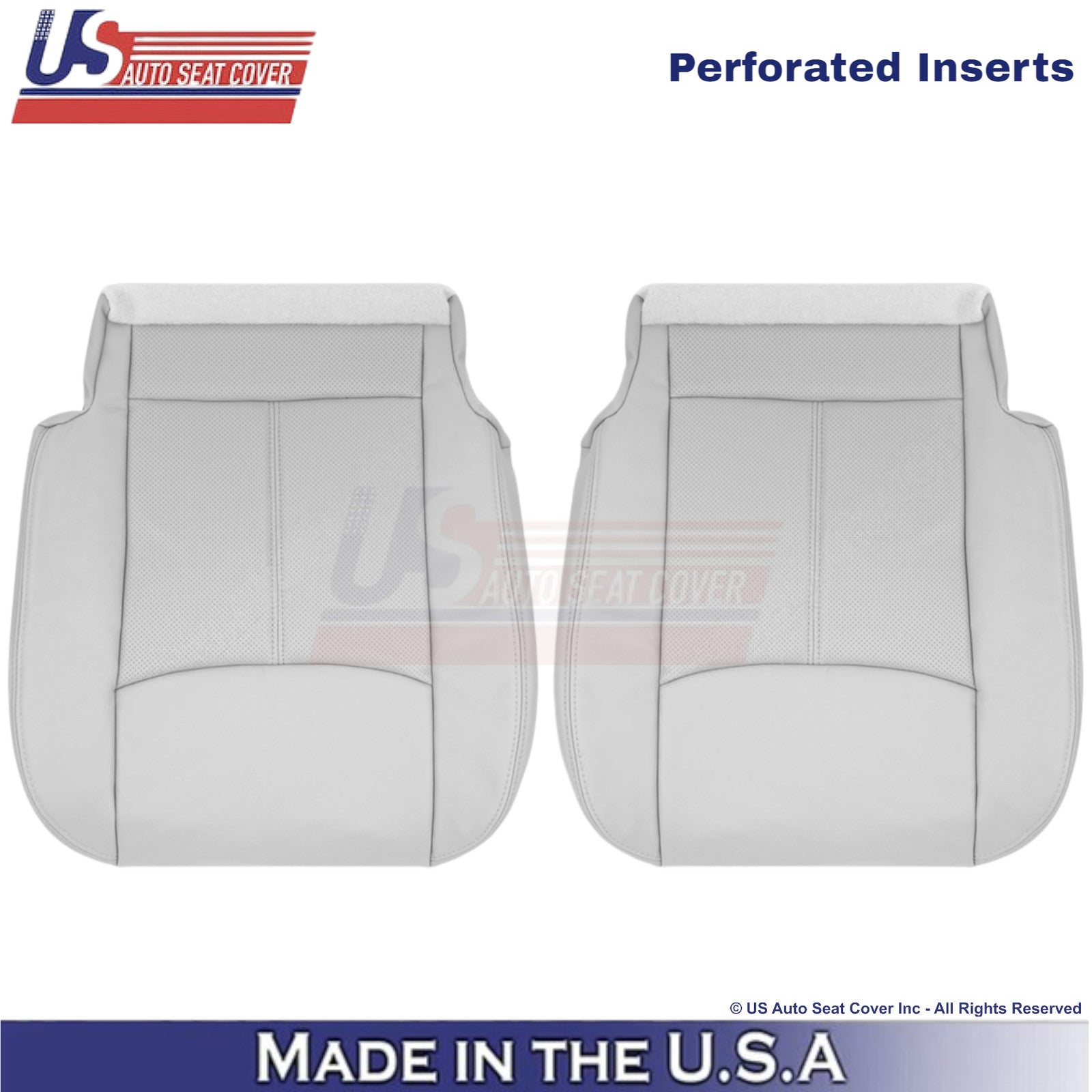 2013-2020 For Nissan Pathfinder Leather Bottom Replacement Seat Covers Gray