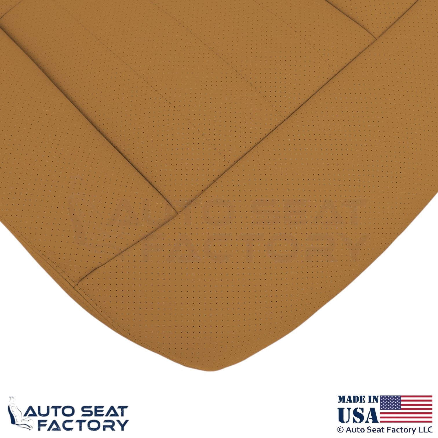 2010-2016 For Mercedes Benz E550 E350 Leatherette Perf Driver Bottom Cover Beige