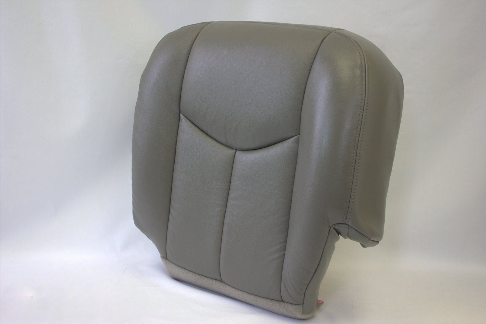 2003 2004 2005 2006 Chevy Tahoe Suburban Driver Bottom Leather Seat Cover Pewter