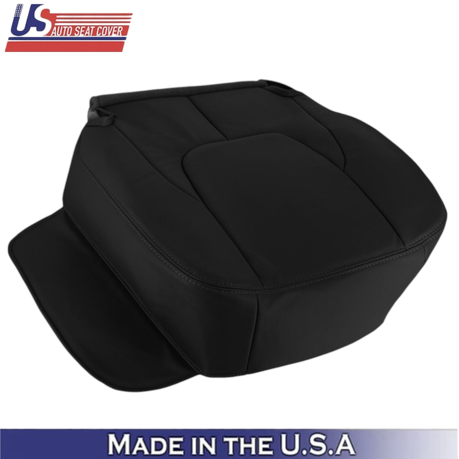 2002-2003 For Dodge Ram 1500 Laramie Leatherette Front Bottom Covers Dark Slate