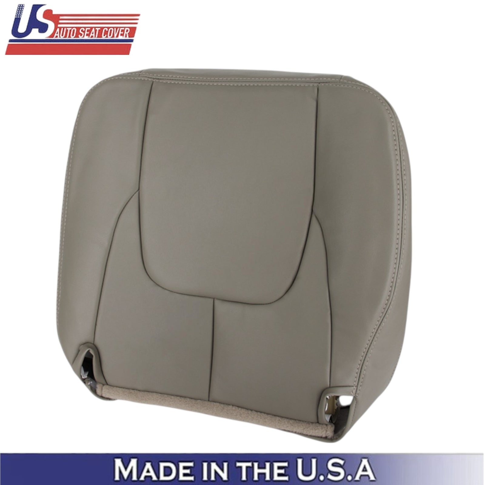 2002-2003 For Dodge Ram 1500 2500 Laramie Leatherette Front Seat Covers Taupe