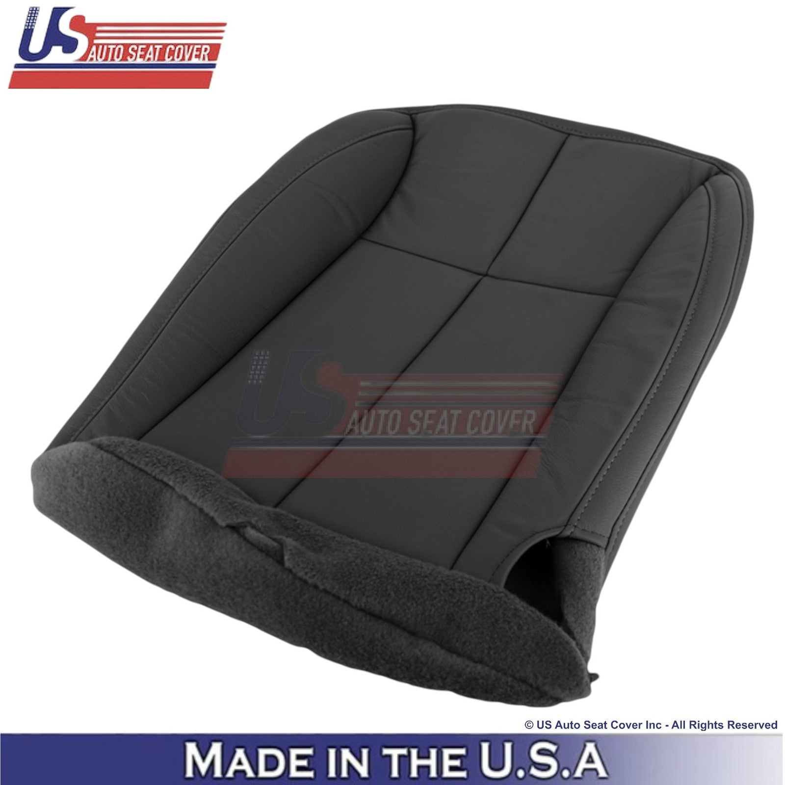 2001-2004 For Jeep Grand Cherokee Genuine Leather Front Covers Dark Slate Gray