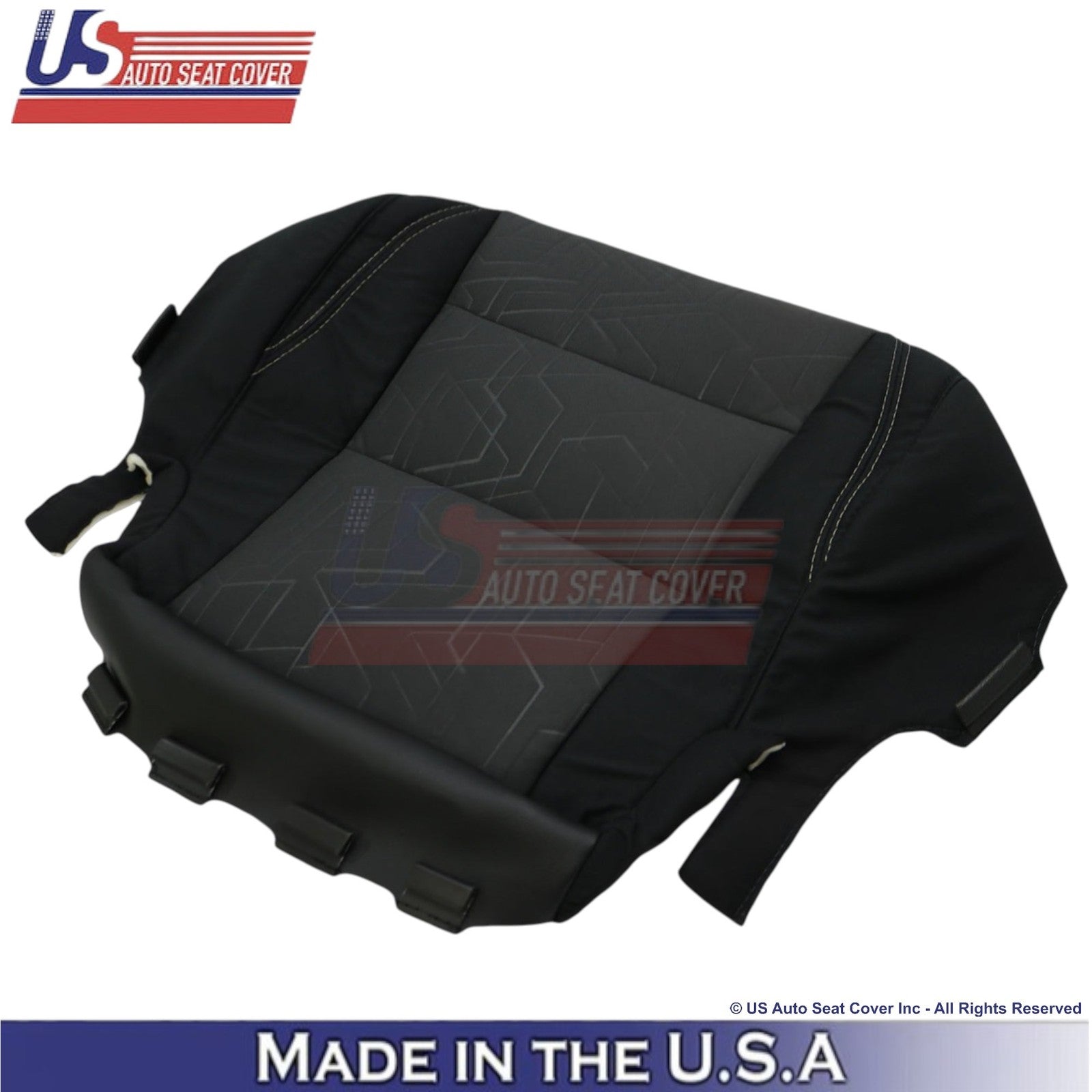 2016-2020 Fits Toyota Tacoma Cloth Passenger Bottom Covers Black