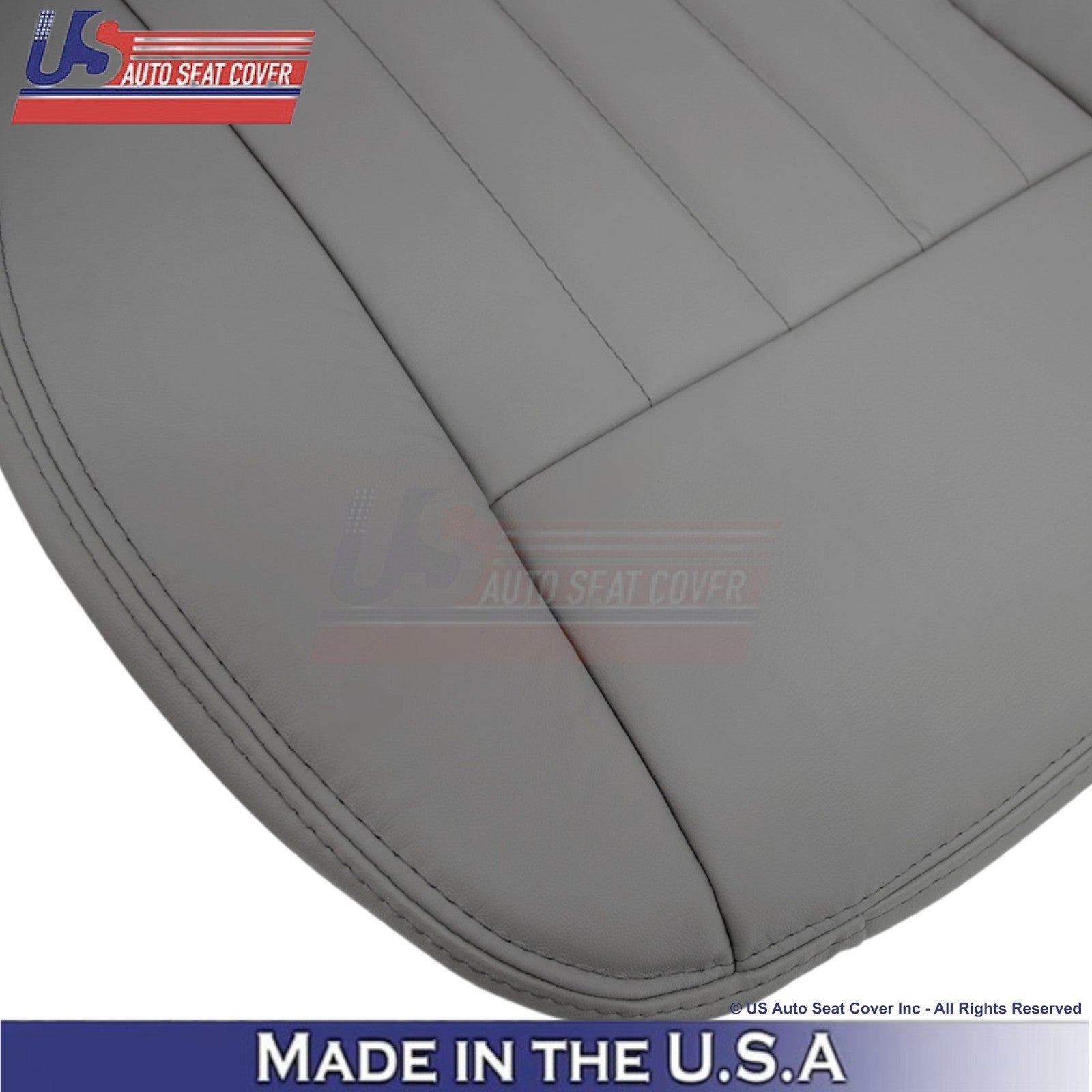 2005-2007 Fits Jeep Liberty Limited Bottom Genuine Leather Seat Covers Lt. Slate