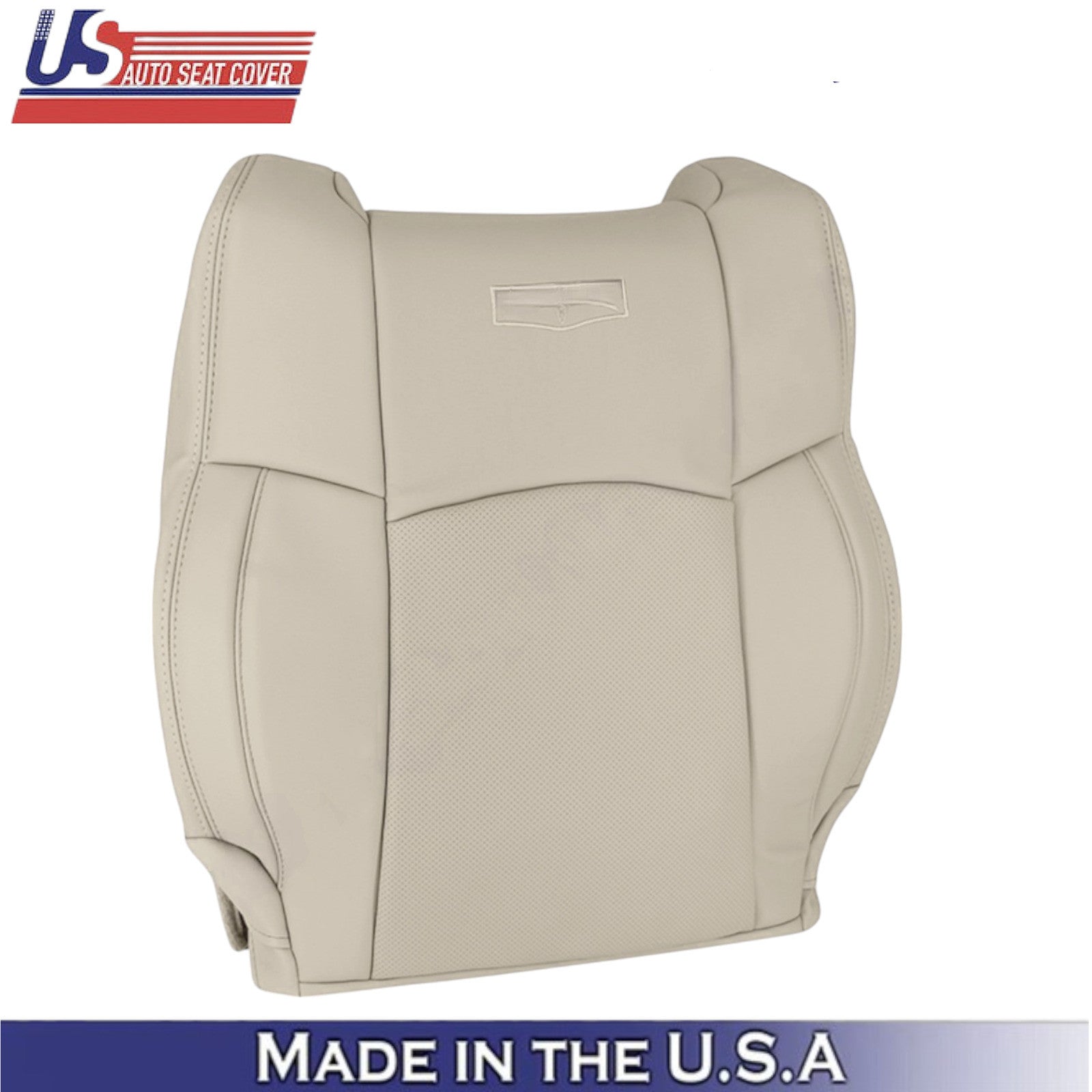 2013-2018 For Dodge Ram 2500 Laramie Genuine Leather Driver Side Seat Covers Tan