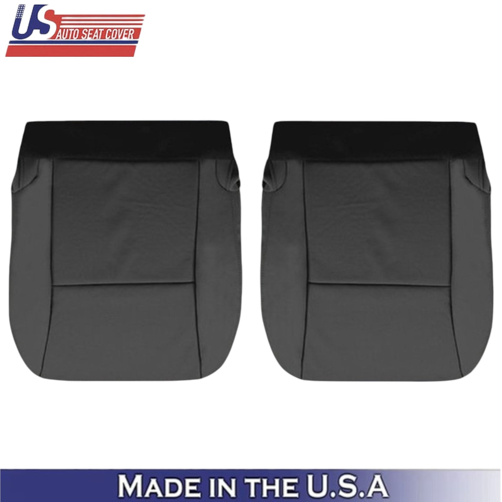 2010-2015 For Lexus RX350 RX450H Leatherette Front Bottom Seat Covers Black