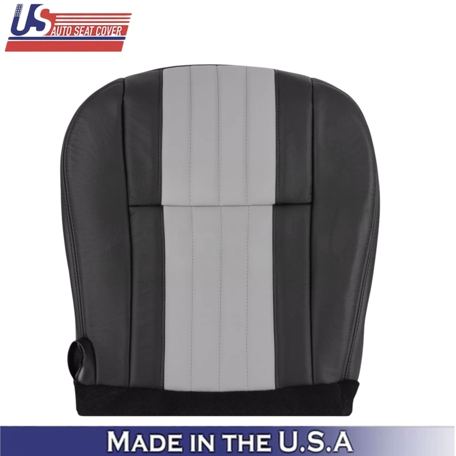 2003 For Ford F150 Harley Davidson Leatherette Passenger Bottom Cover Black/Gray