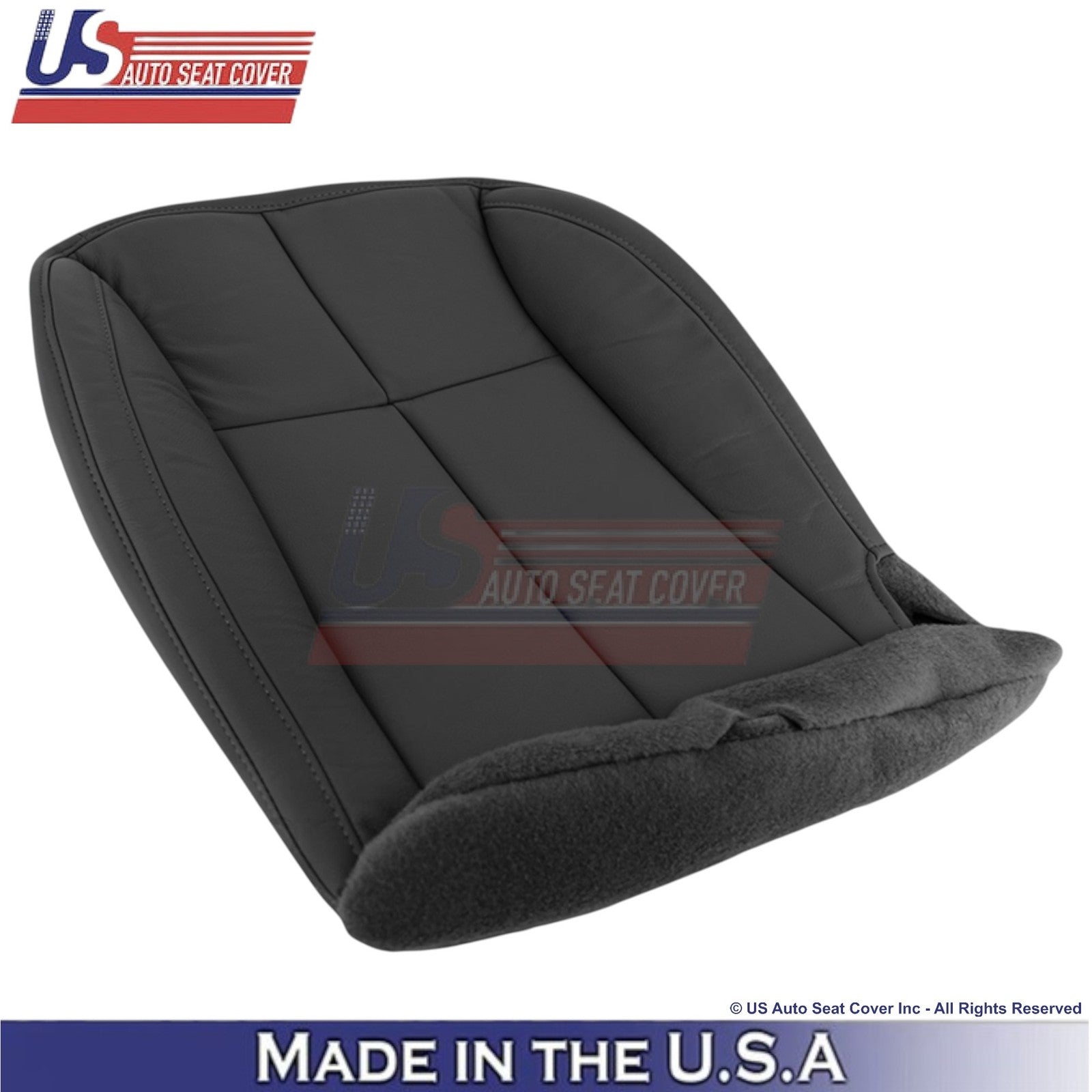2001-2004 For Jeep Grand Cherokee Leatherette Front Seat Covers Dark Slate Gray