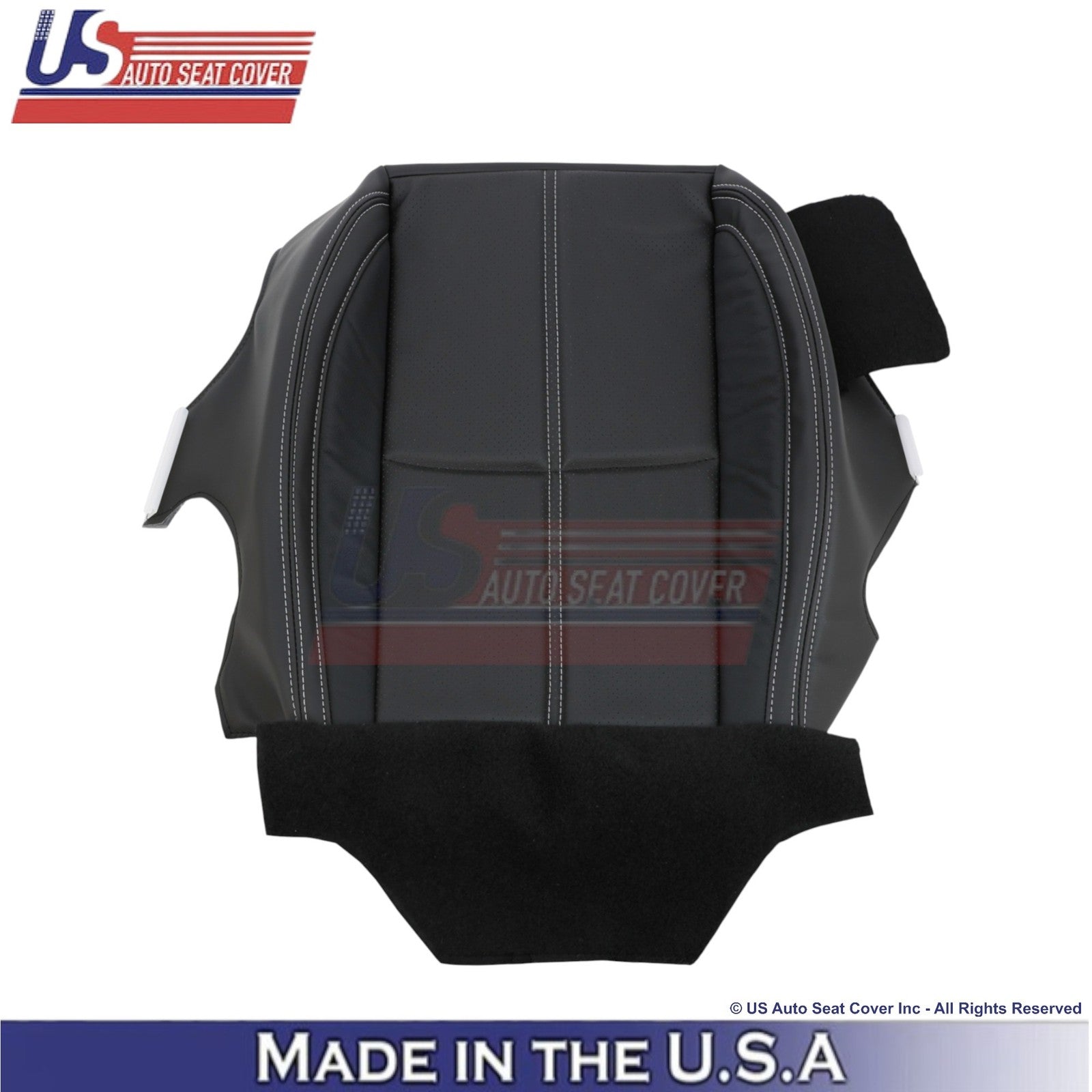 2017-2018 Fits Subaru Forester Touring Leather Driver Bottom Seat Cover Black