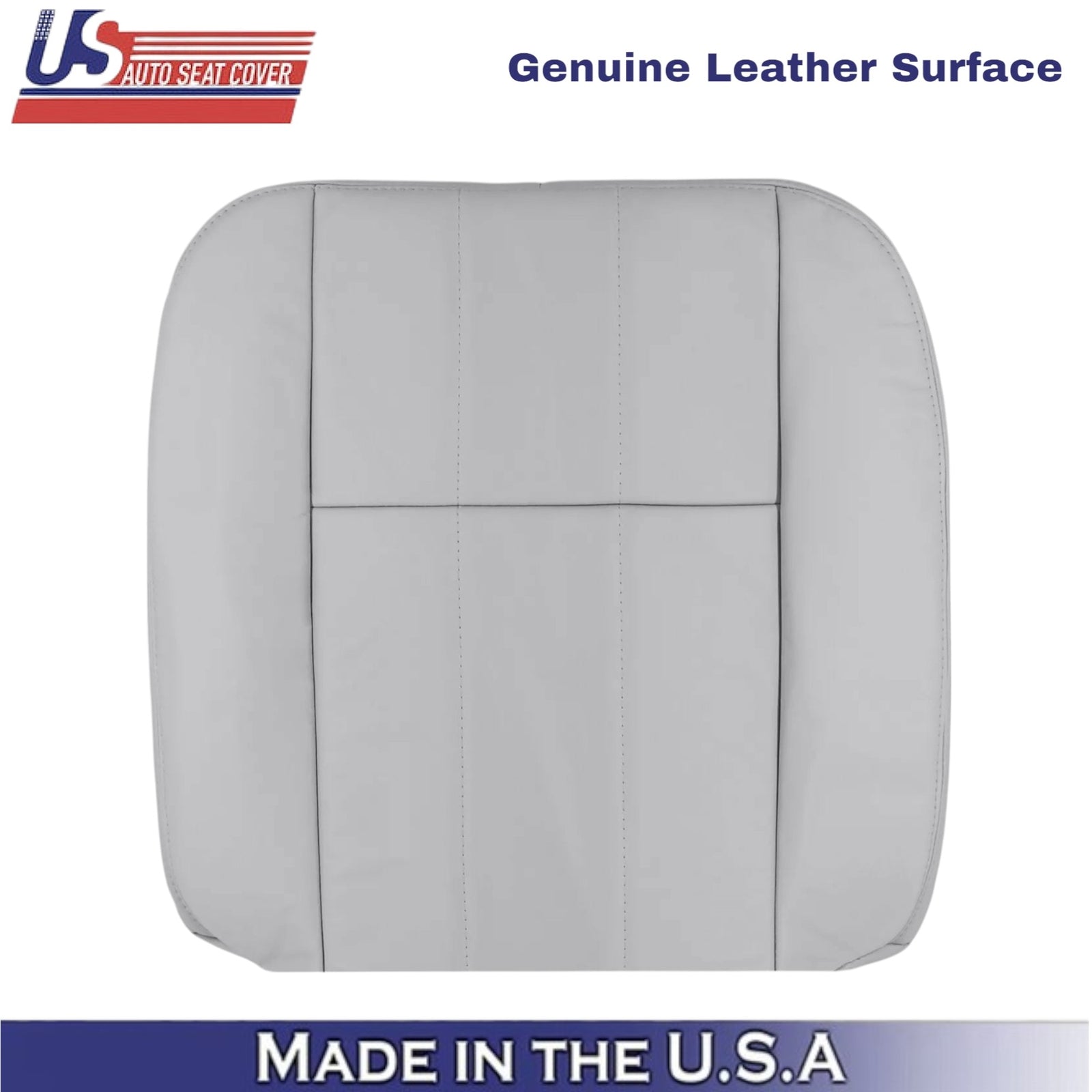 2003-2005 For Mercury Grand Marquis Genuine Leather Front Top Covers Light Flint