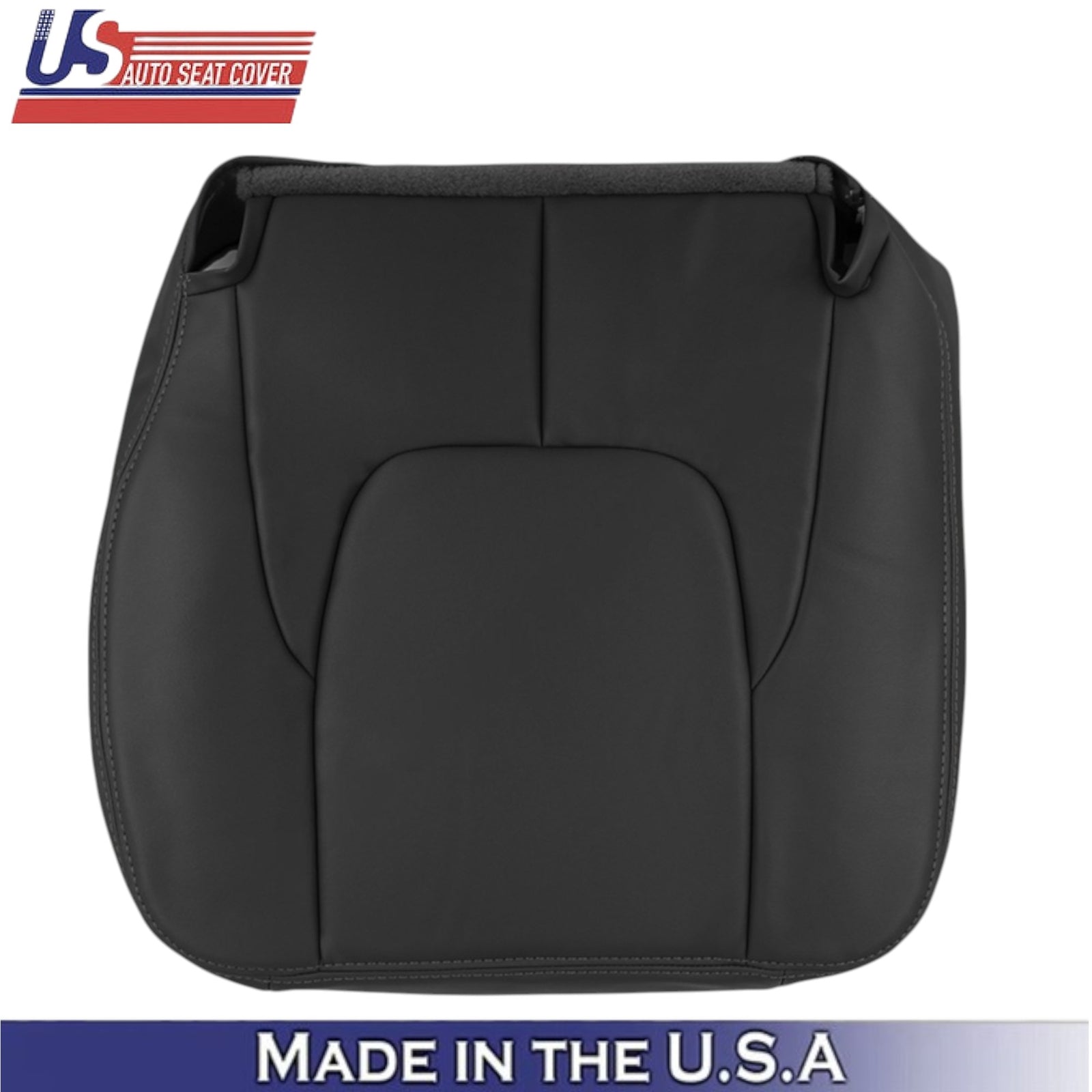 2002-2003 For Dodge Ram 1500 Laramie Leatherette Front Bottom Covers Dark Slate
