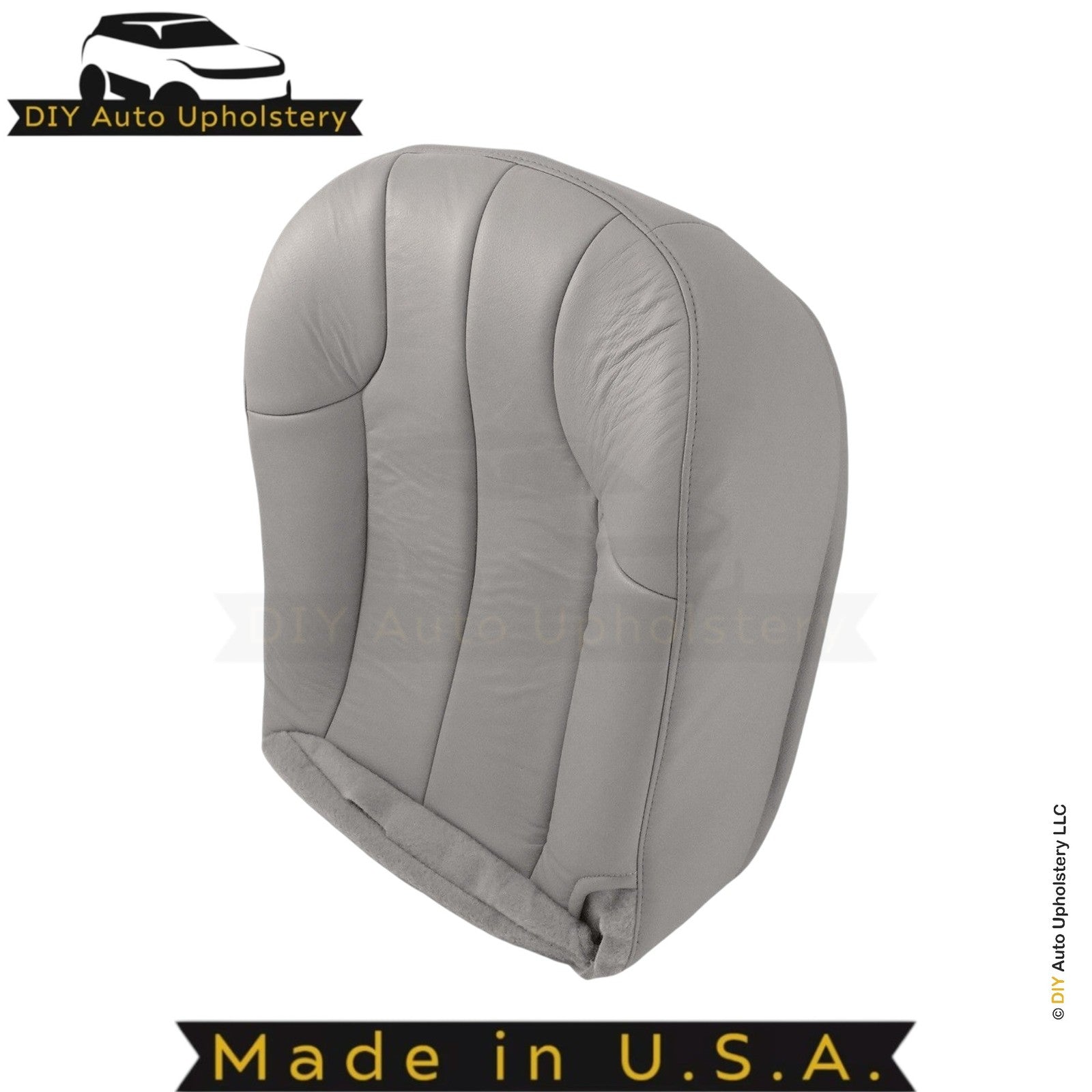 1999-2001 For Jeep Grand Cherokee Genuine Leather Driver Bottom Seat Cover Taupe