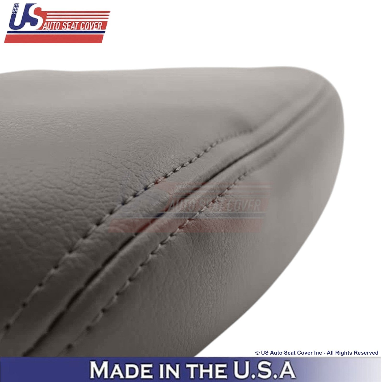 2000-2001 For Ford Excursion Leatherette Front Armrest Covers Medium Graphite