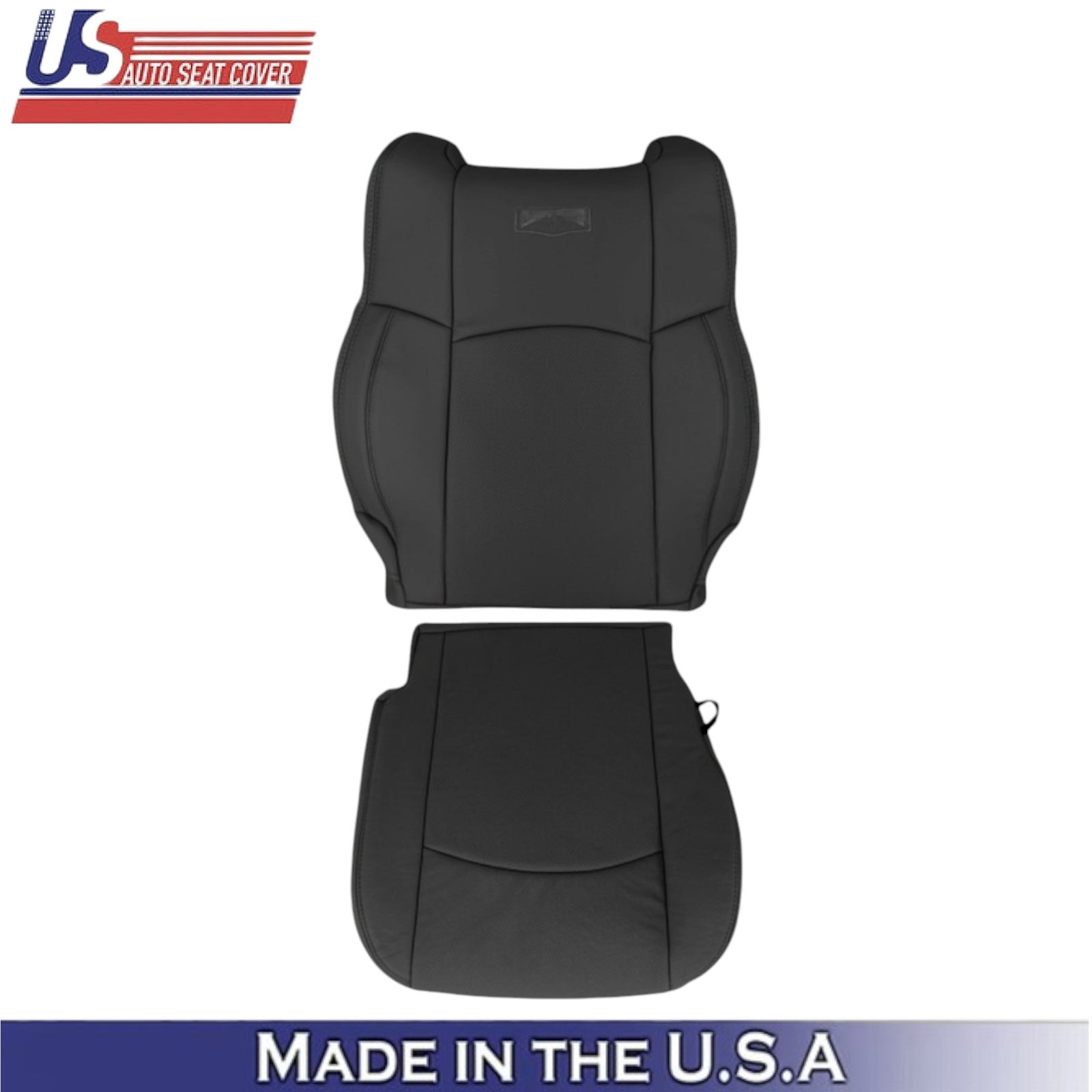 2009-2012 For Dodge Ram 2500 Laramie Leatherette Driver Side Covers Dark Slate