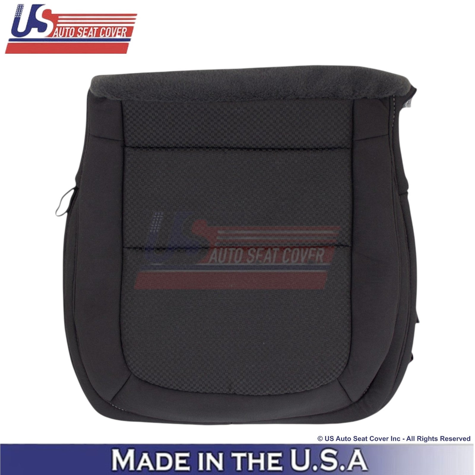 2015-2022 For Chevrolet Colorado Cloth Passenger Replacement Cover Jet Black