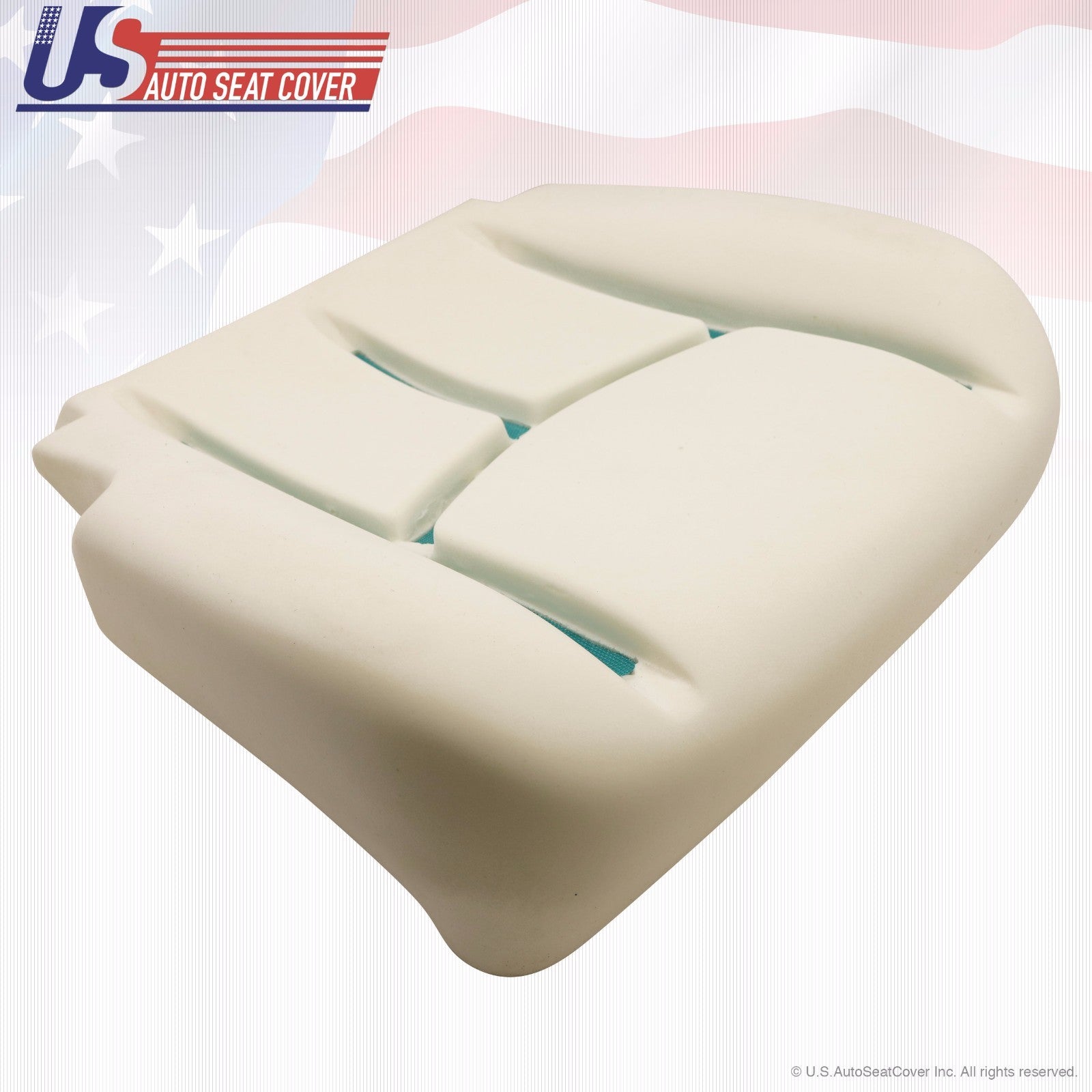2003 2004 Chevy Avalanche 2500 DRIVER Bottom LEATHER Cover & Foam Cushion DK GRY