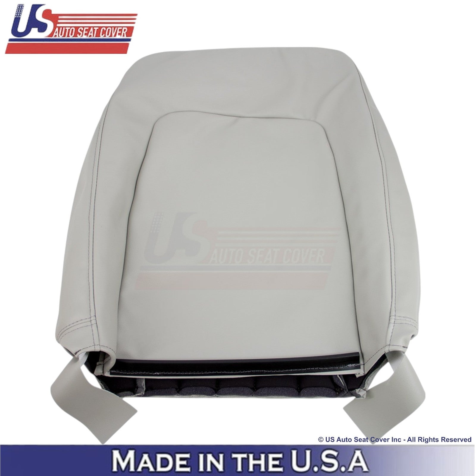 2005-2007 Fits Jeep Liberty Limited Passenger Genuine Leather Covers Graystone