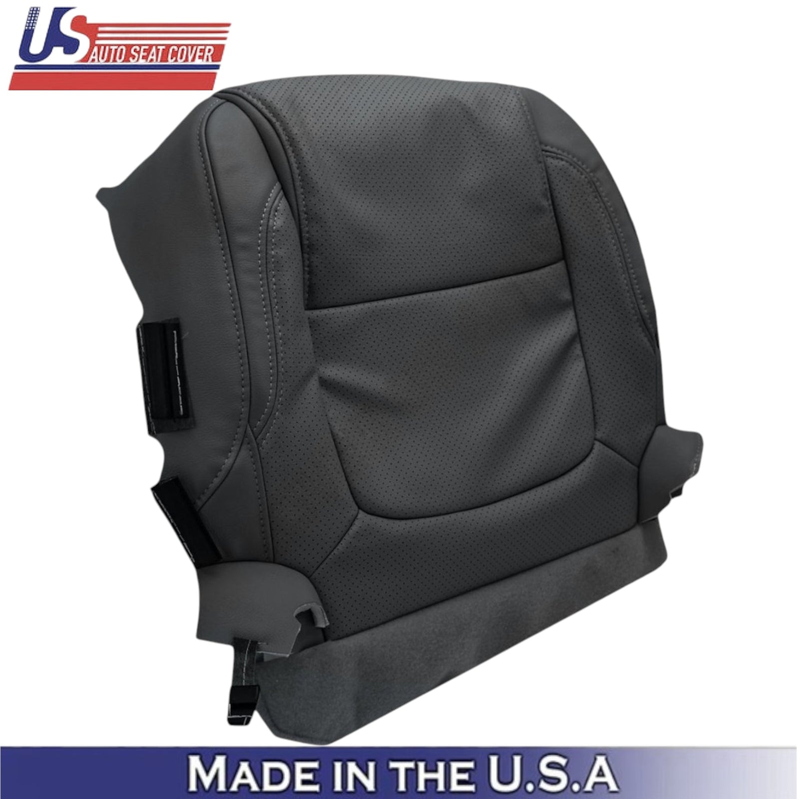 2011-2015 For Ford Explorer Limited Leatherette Passenger Covers Charcoal Black