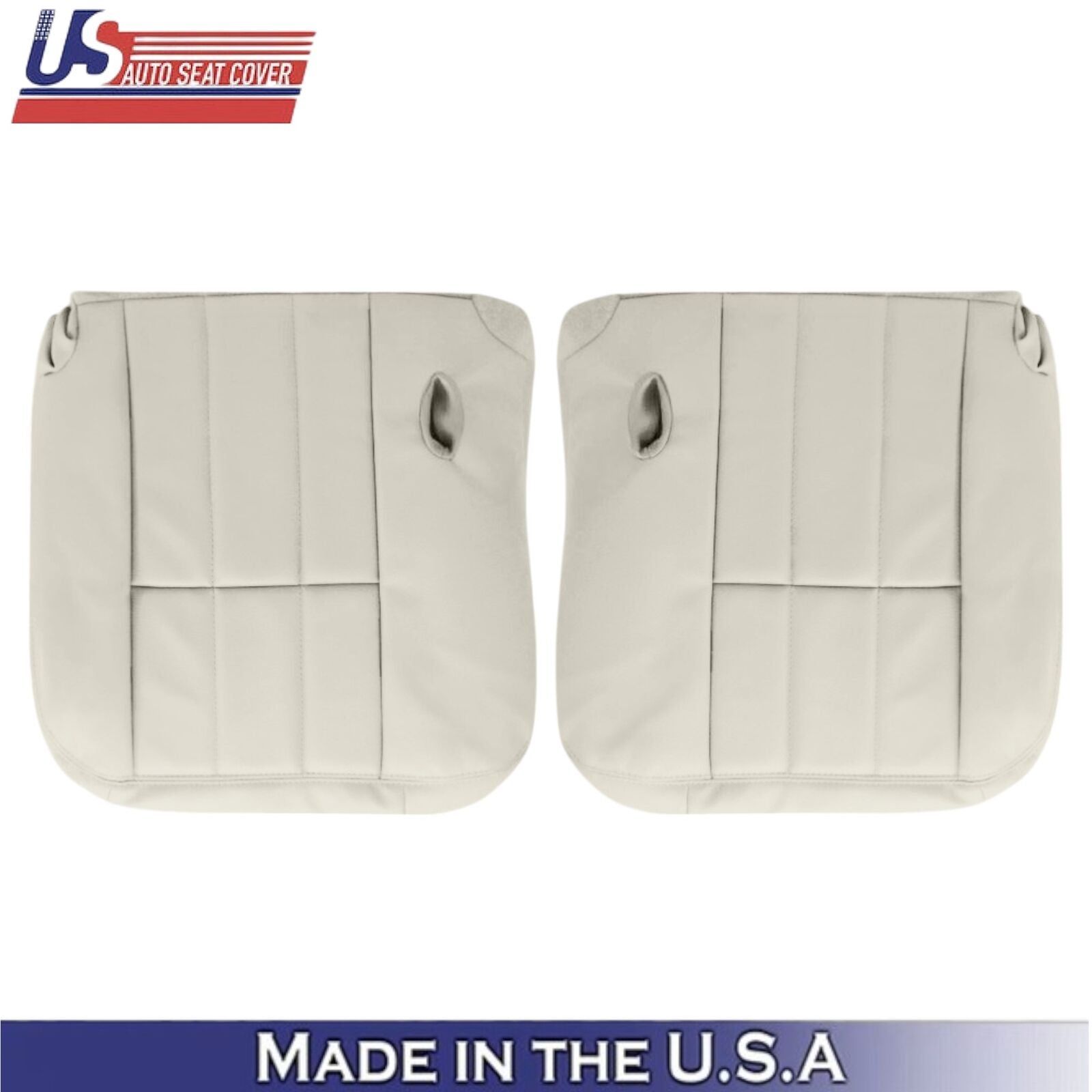 2006-2011 For Mercury Grand Marquis Leatherette Front Bottom Covers Light Camel