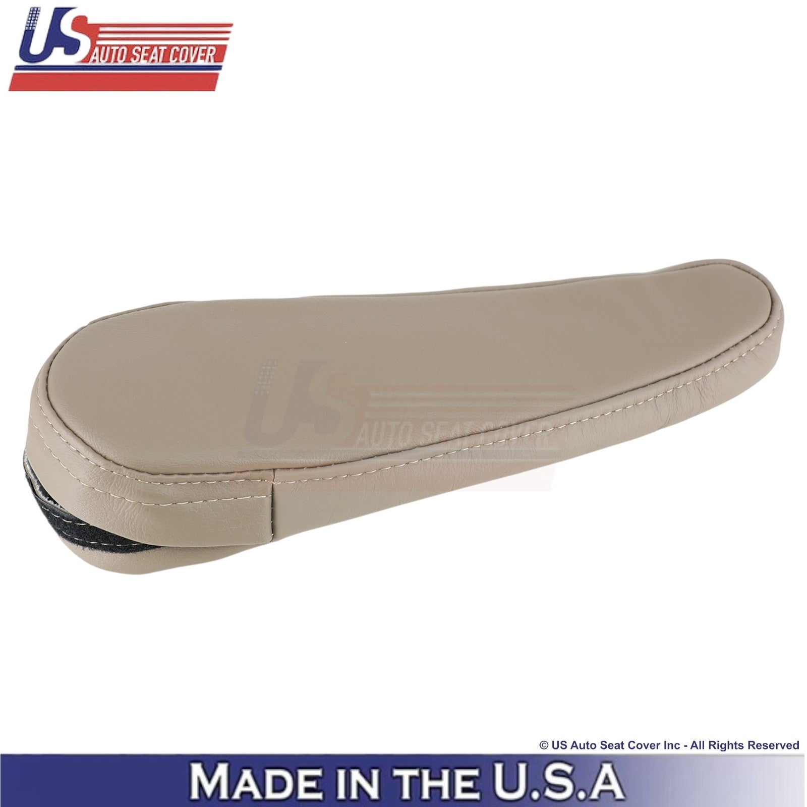 1998-2003 Fits Toyota Sienna Genuine Leather Front Replacement Covers Light Oak