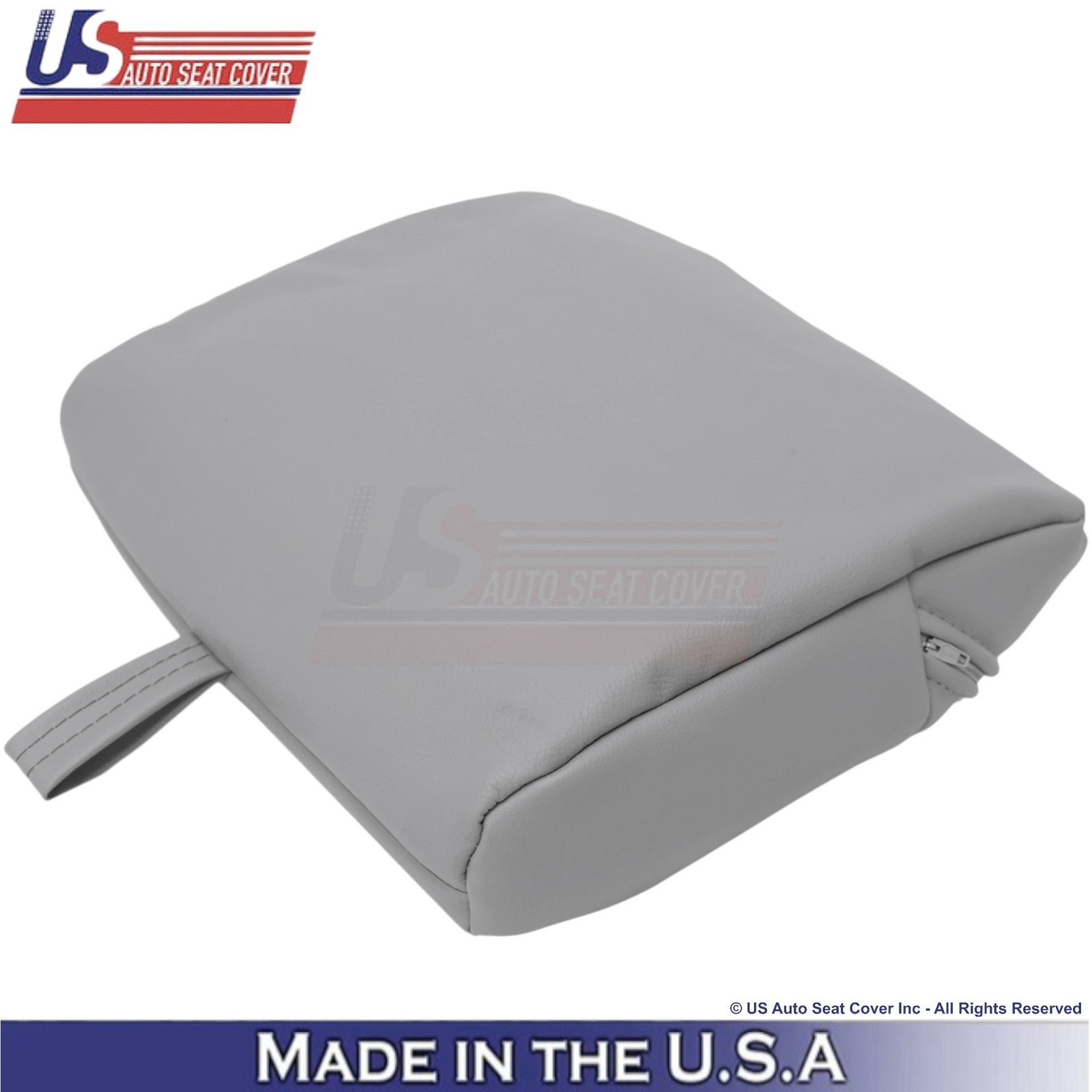 2003-2007 For Ford F250 F350 Lariat Genuine Leather Rear Bench Top Covers Gray