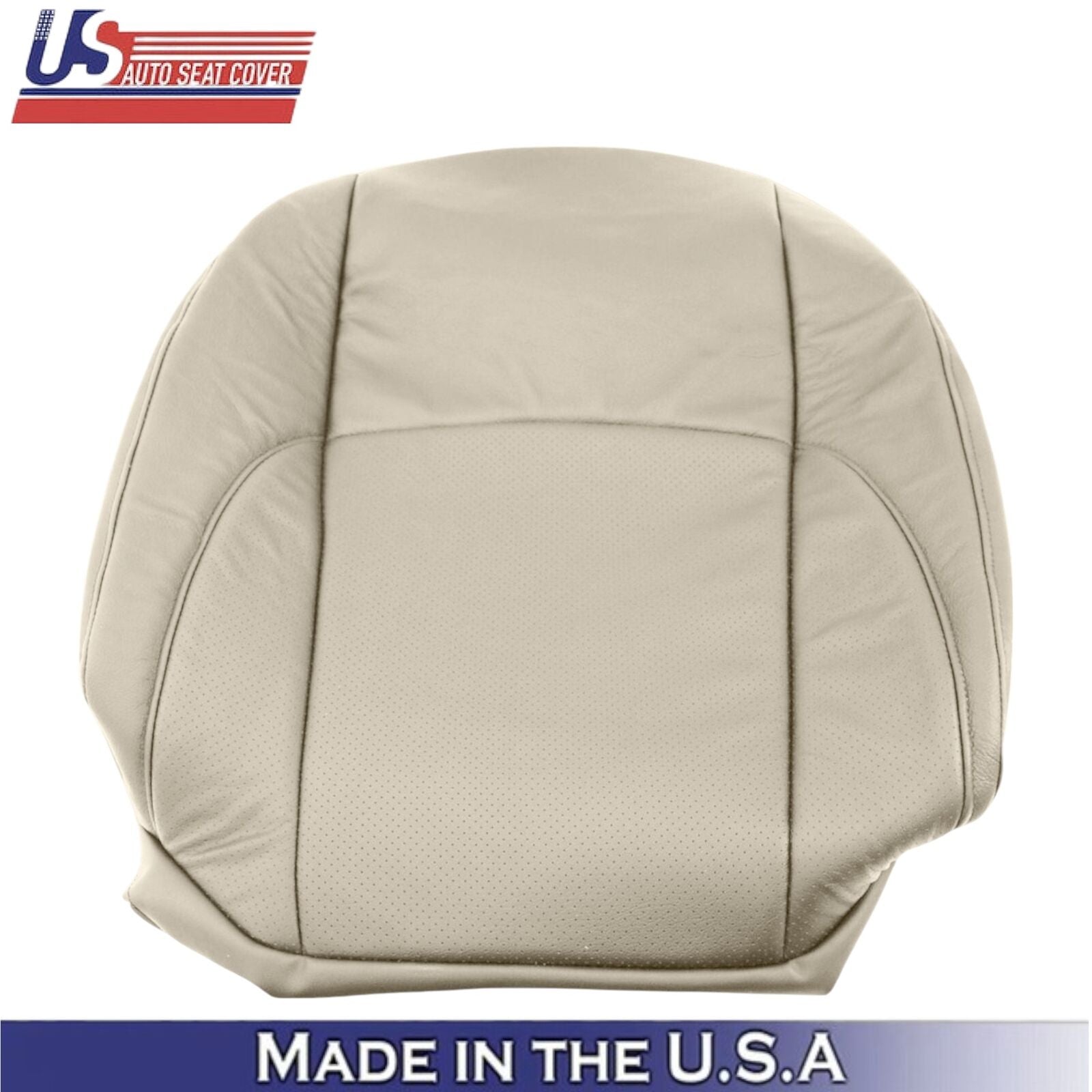 2010-2012 For Lexus ES350 Genuine Leather Driver Side Seat Covers Parchment Tan