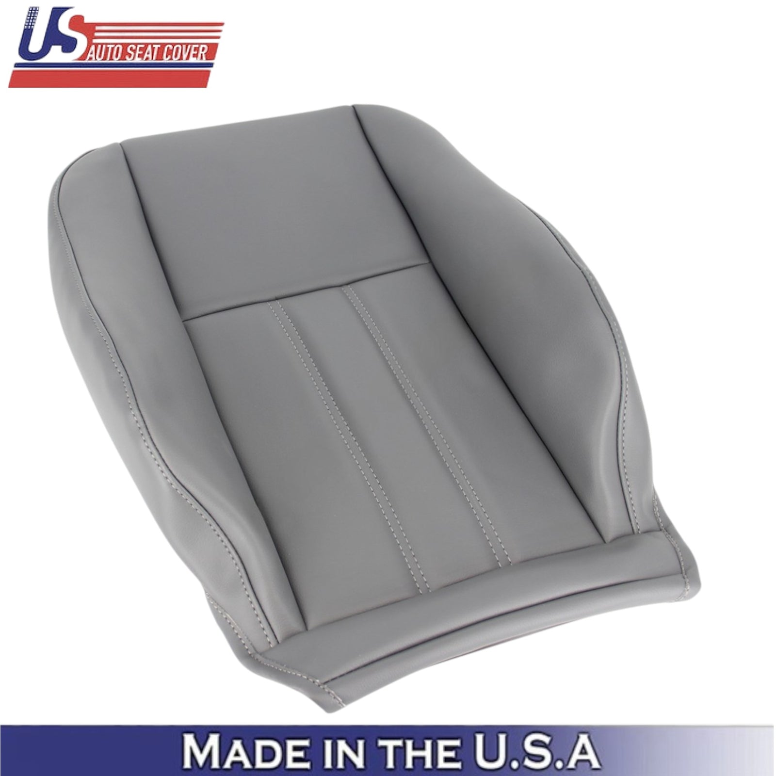 2008-2016 For Chrysler Town & Country Leatherette Passenger Side Covers Gray