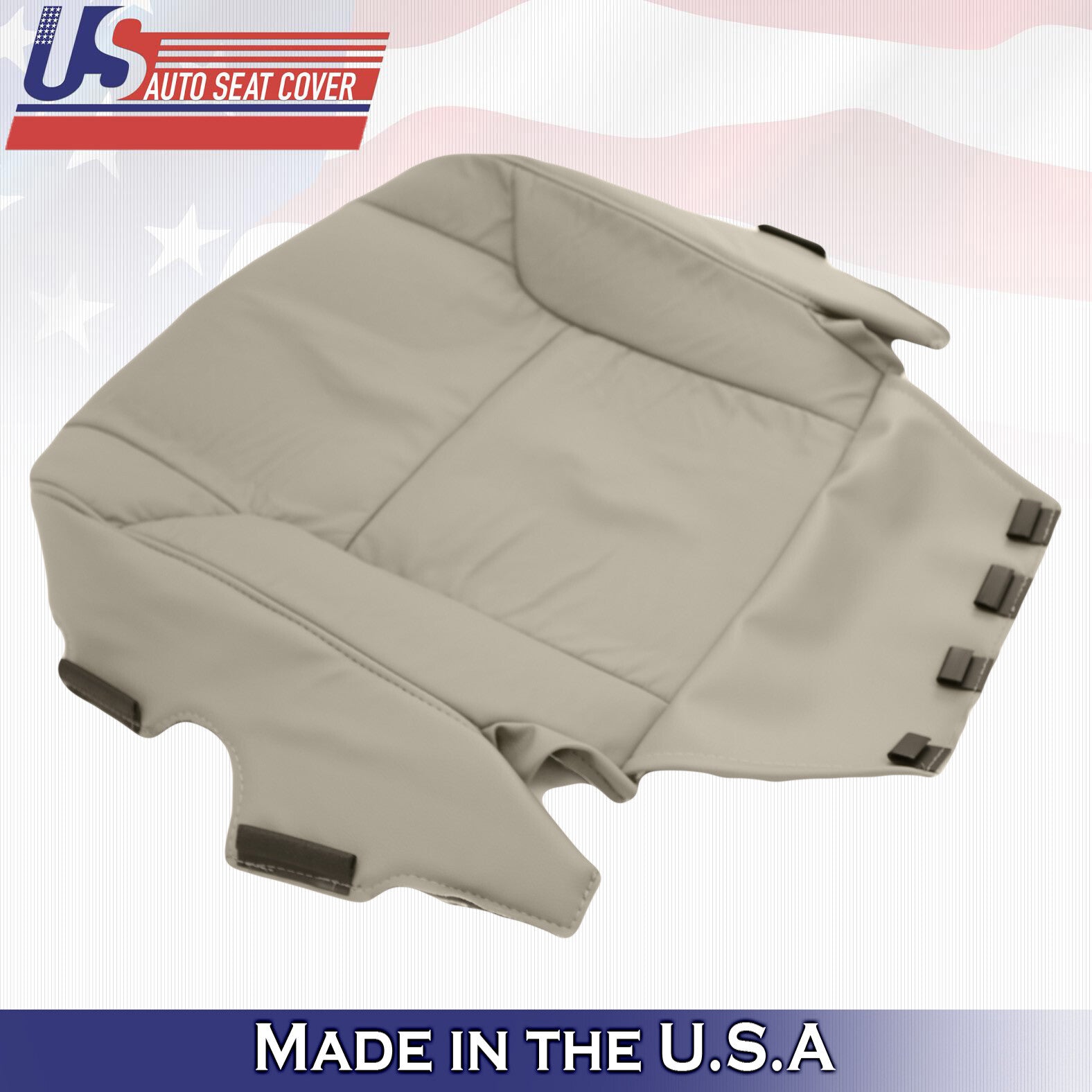 DRIVER BTM  Leather Seat Cover Color Tan Fits 2003 - 2009 Toyota 4Runner Limited