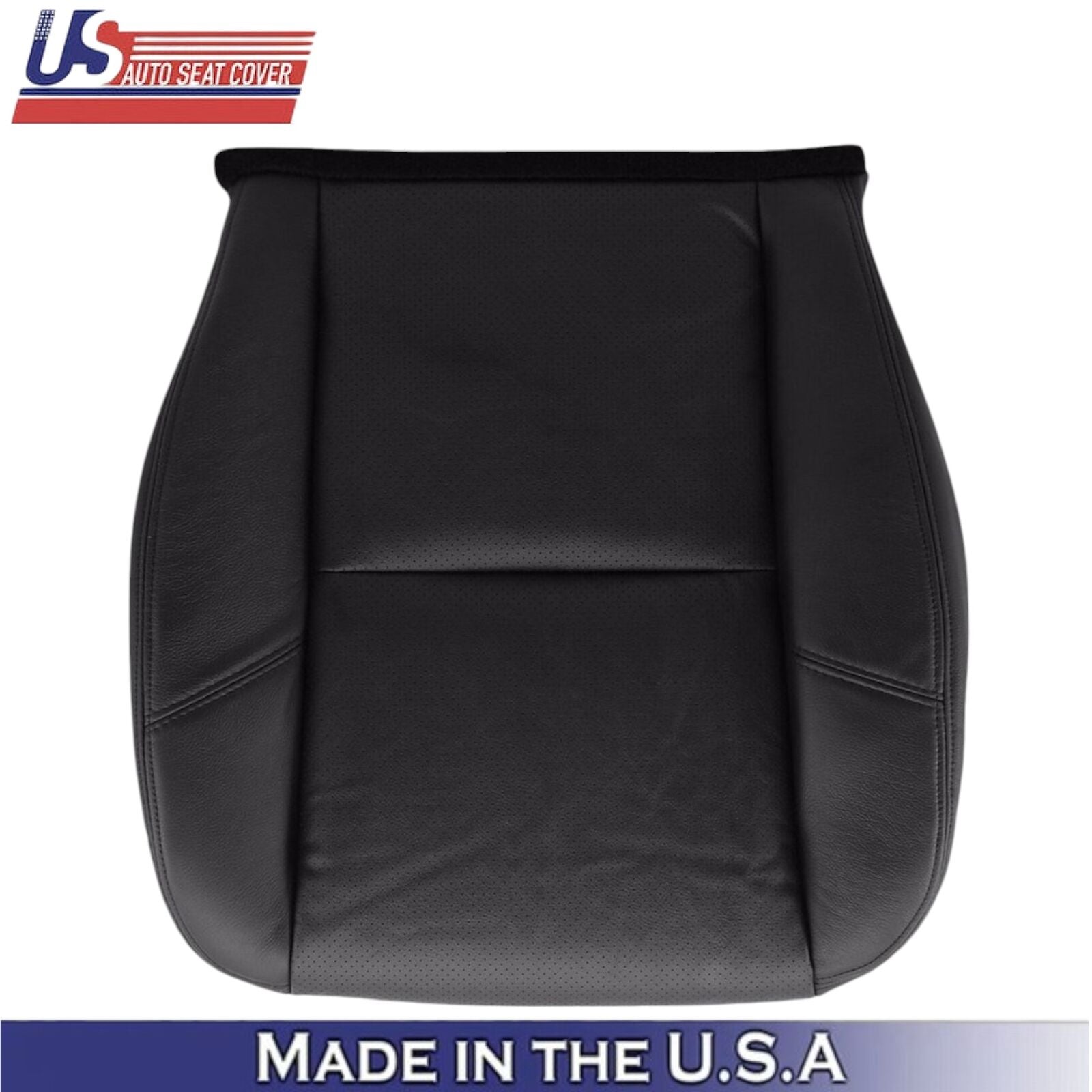 2012-2014 For Chevrolet Silverado Leatherette Passenger Side Covers Ebony Black