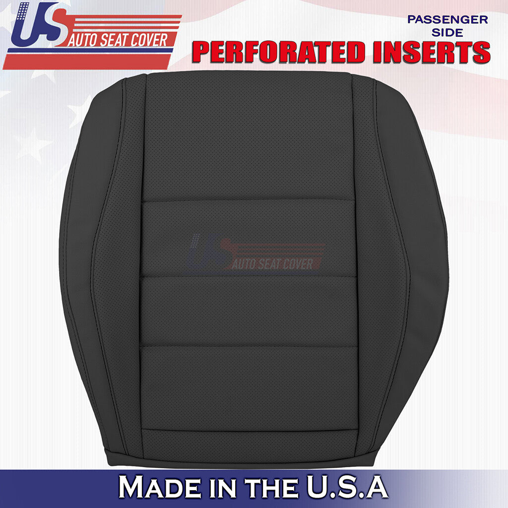 2020-2025 For Mercedes Benz GLE350 Leatherette Passenger Bottom Seat Cover Black