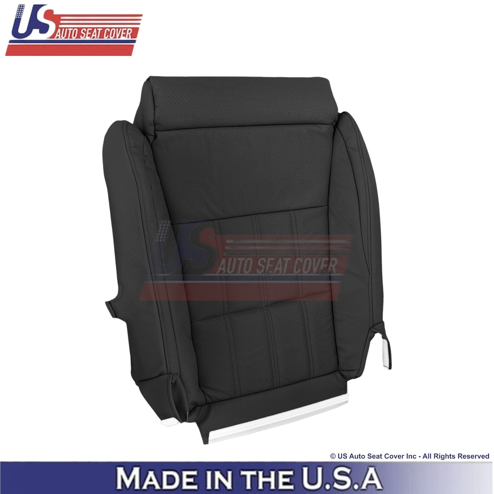 2016-2018 For Lexus ES 350 Leather Passenger Bottom Replacement Seat Cover Black