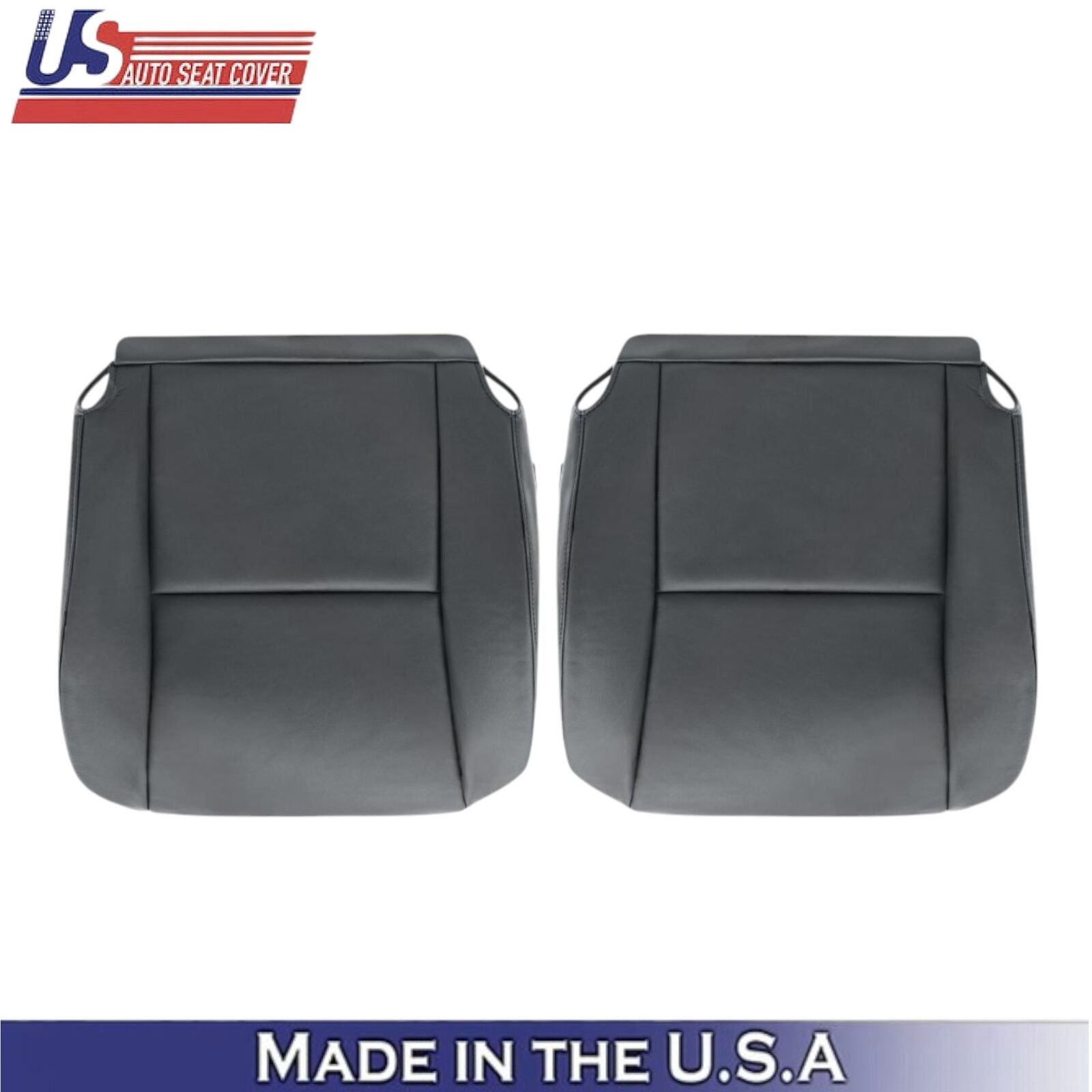 2005-2007 For Toyota Sequoia Leatherette Front Replacement Covers Dark Charcoal