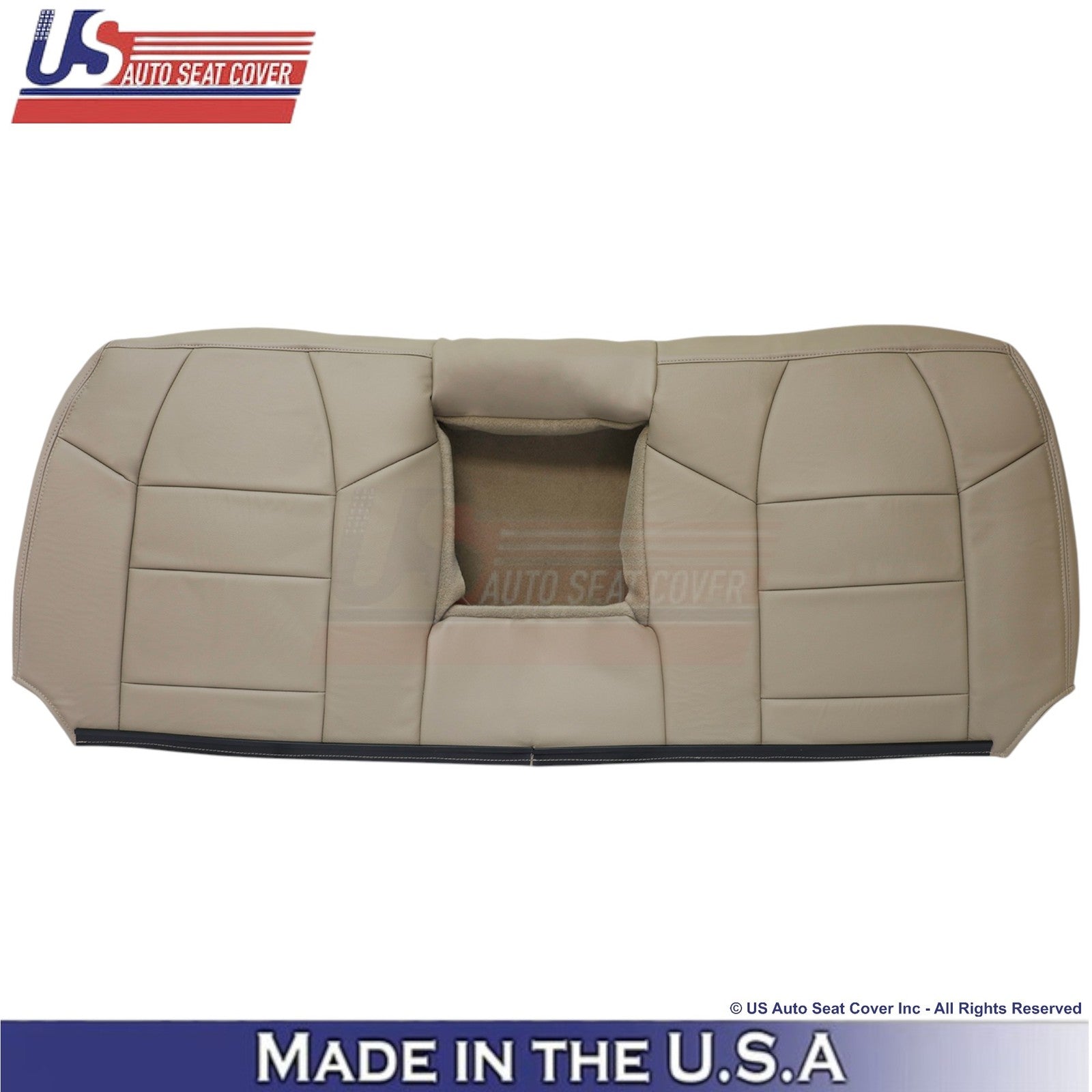 2003-2004 Fits Ford F250 F350 Lariat Leather Rear Bench OEM Seat Covers Tan