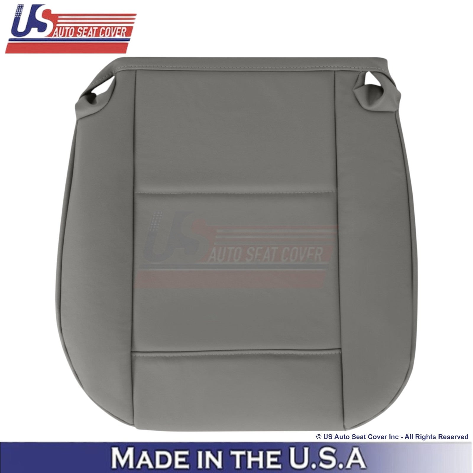 1998-2005 For BMW 3 Series E46 Genuine Leather Front Bottom Seat Covers Gray