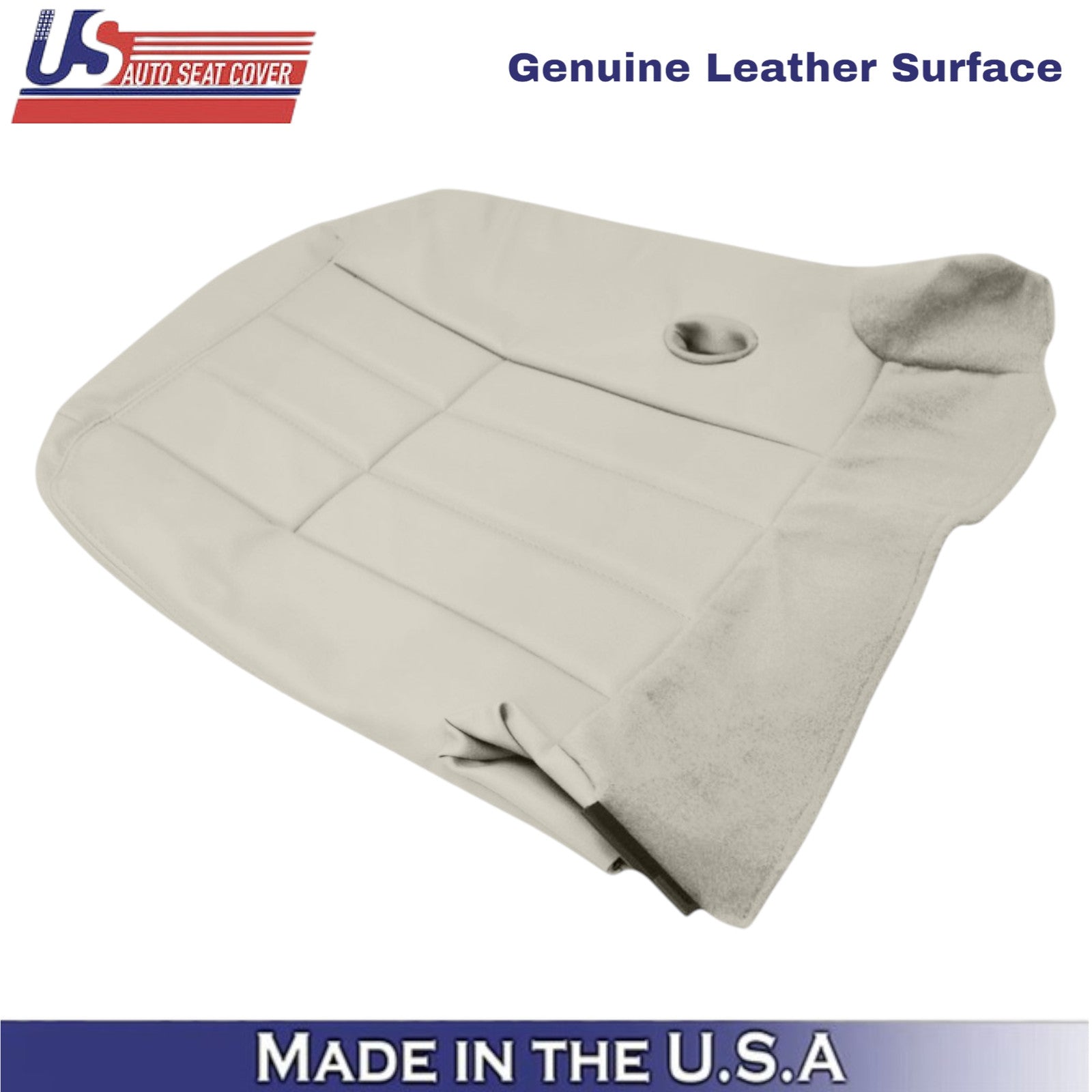 2006-2011 For Mercury Grand Marquis Leather Driver Side Seat Covers Light Camel