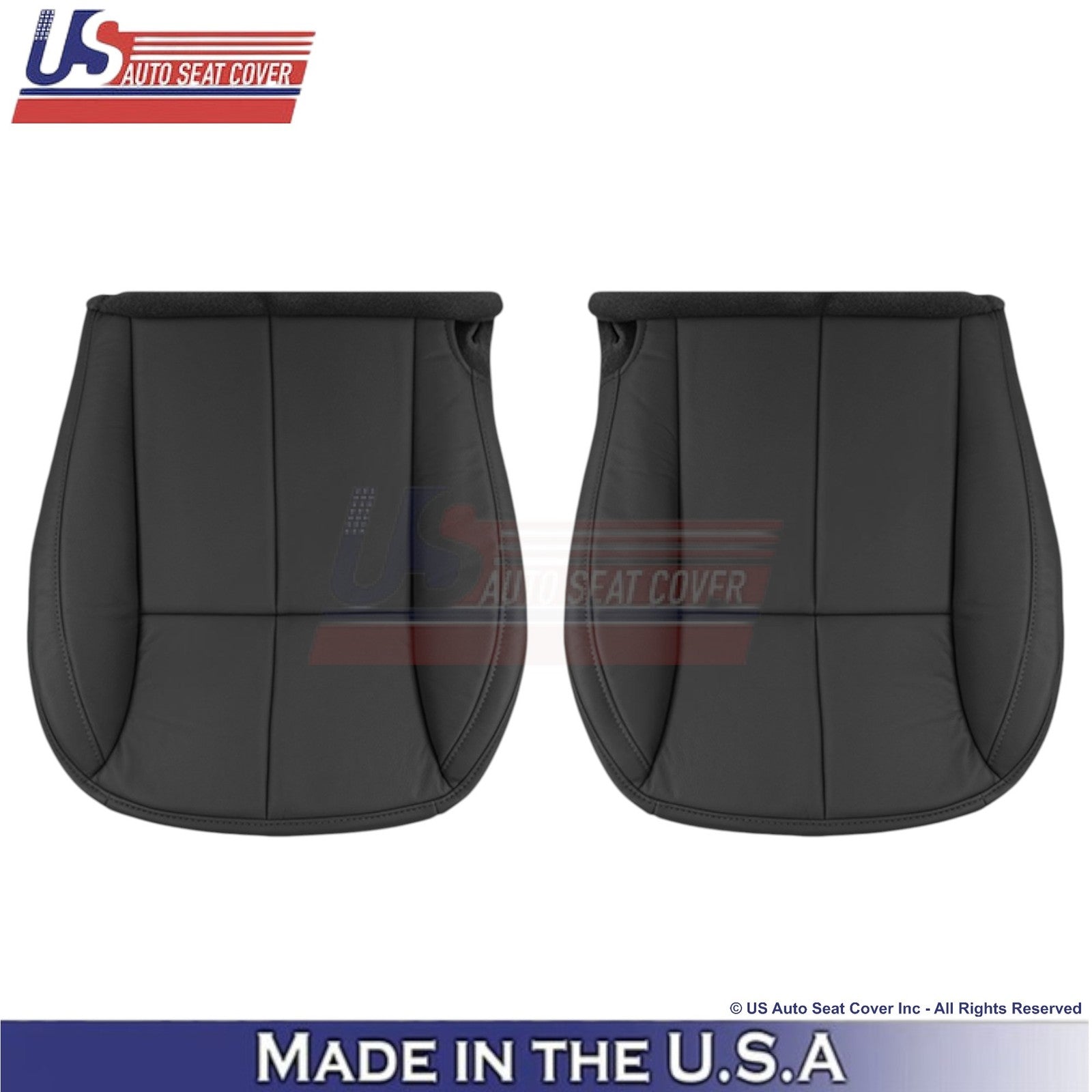 2001-2004 For Jeep Grand Cherokee Leatherette Front Seat Covers Dark Slate Gray