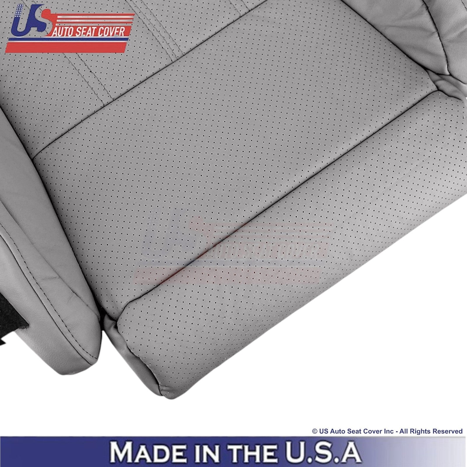 2016-2018 Fits Lexus ES 350 Leatherette Driver Side Seat Covers Stratus Gray