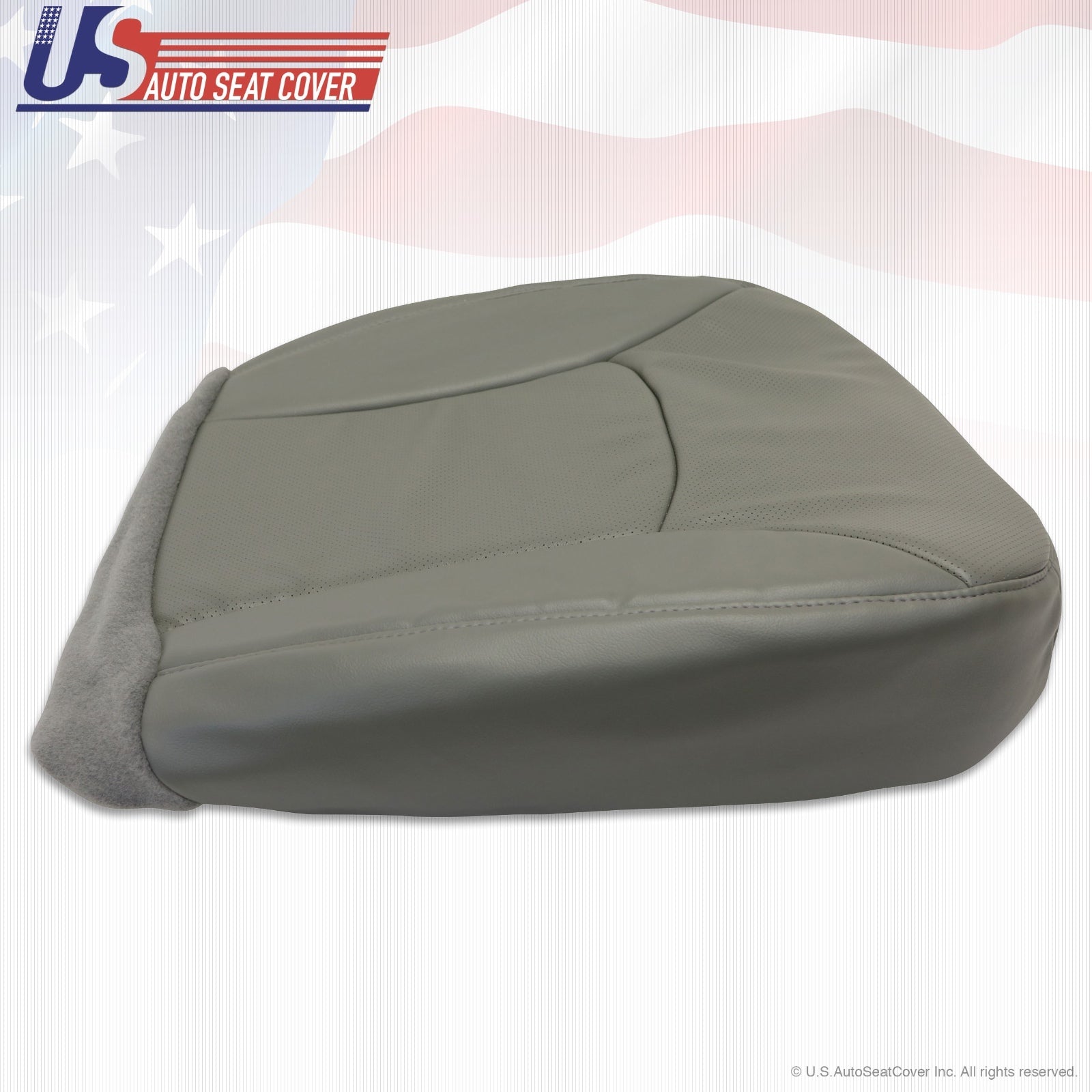 2004 2005 2006 2007 2008 Ford E150 Van PASSENGER Bottom Perforated Seat GRAY