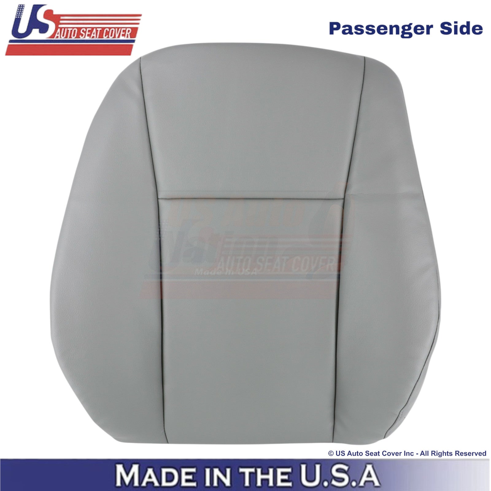 2010-2013 Fits Ford Transit Leatherette Passenger Top Replacement Cover Gray